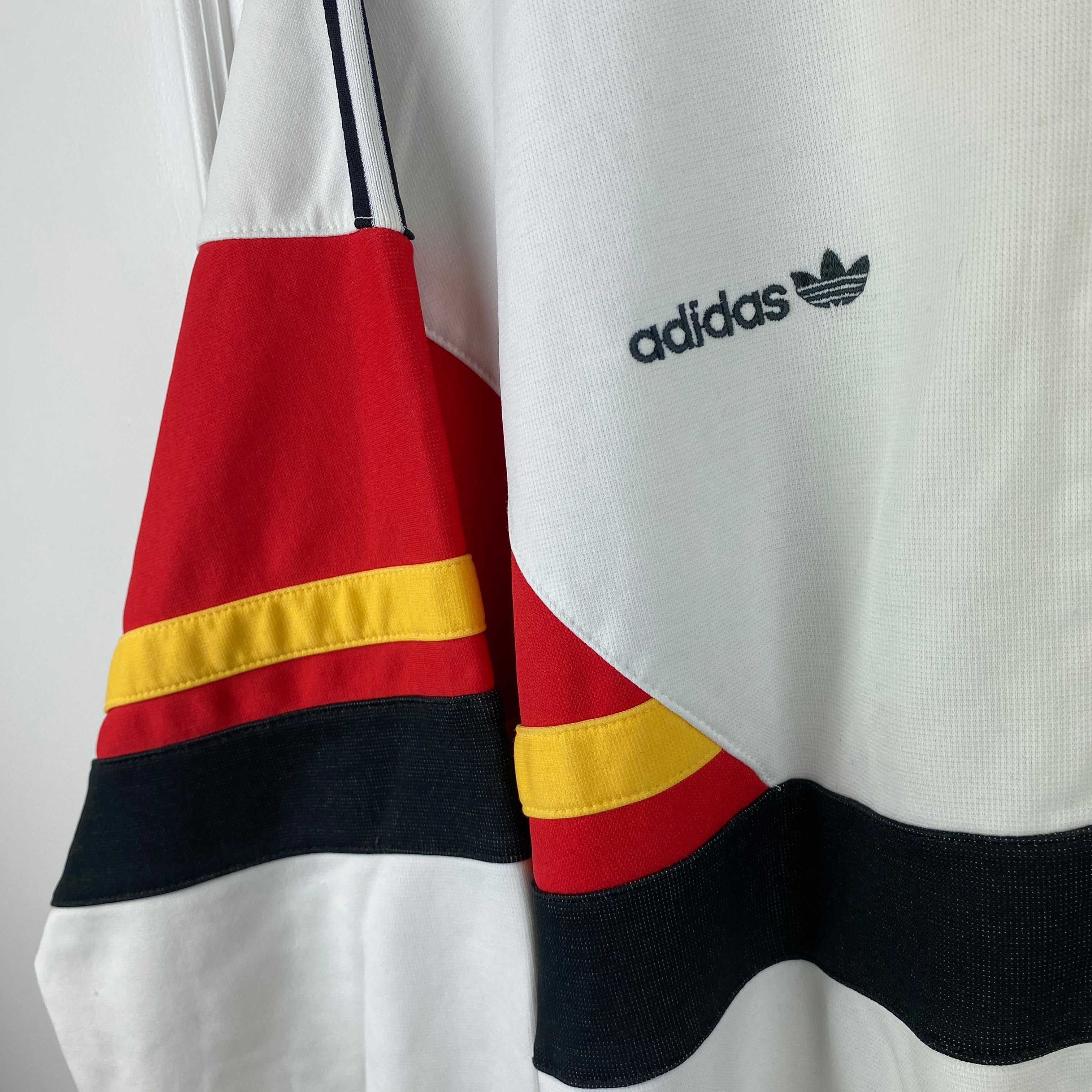 Adidas Vintage Track Jacket, Size XL, Made in West Germany, 1986-1988