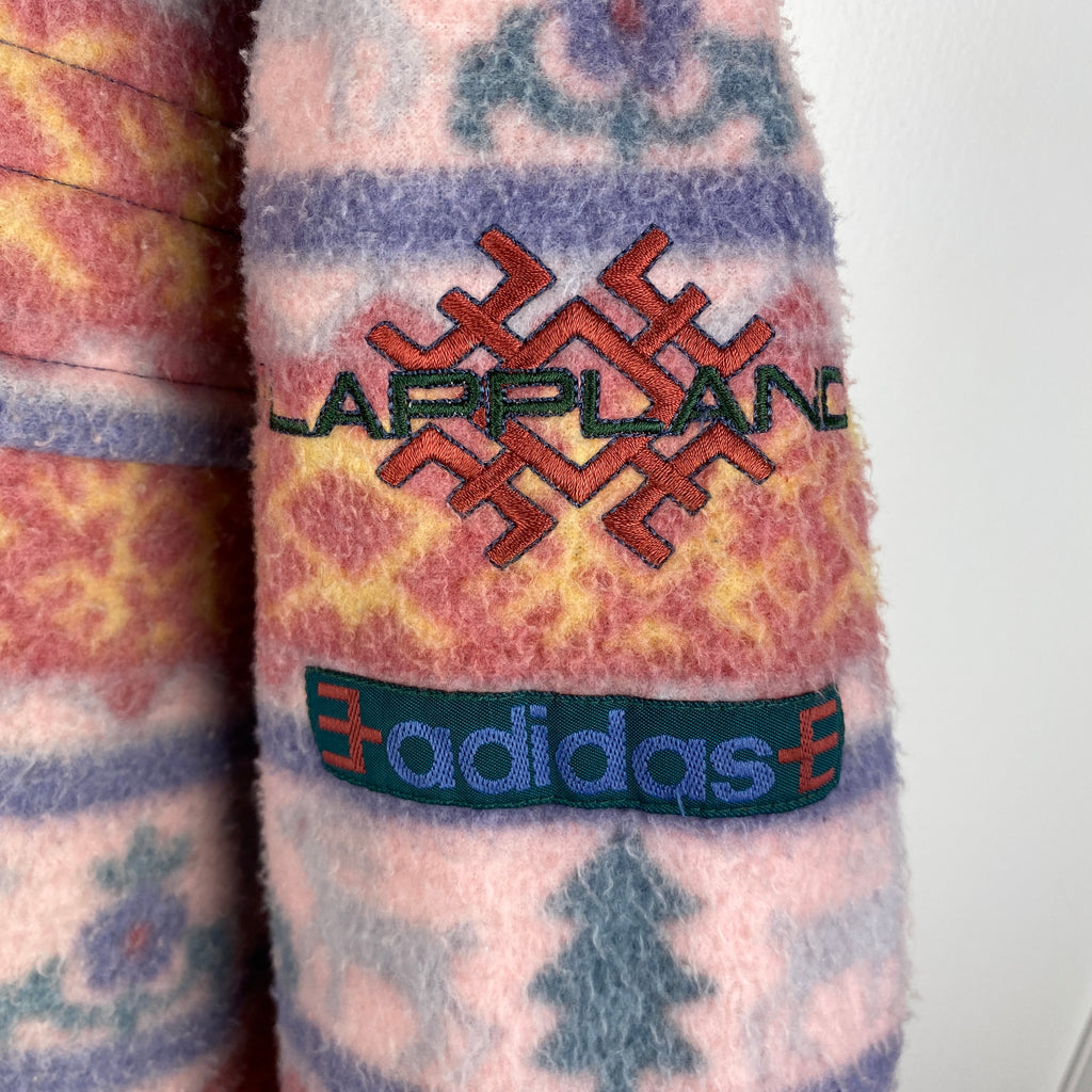 Adidas Vintage Fleece Hoodie, Size L, Fleece Jacket, 90’s