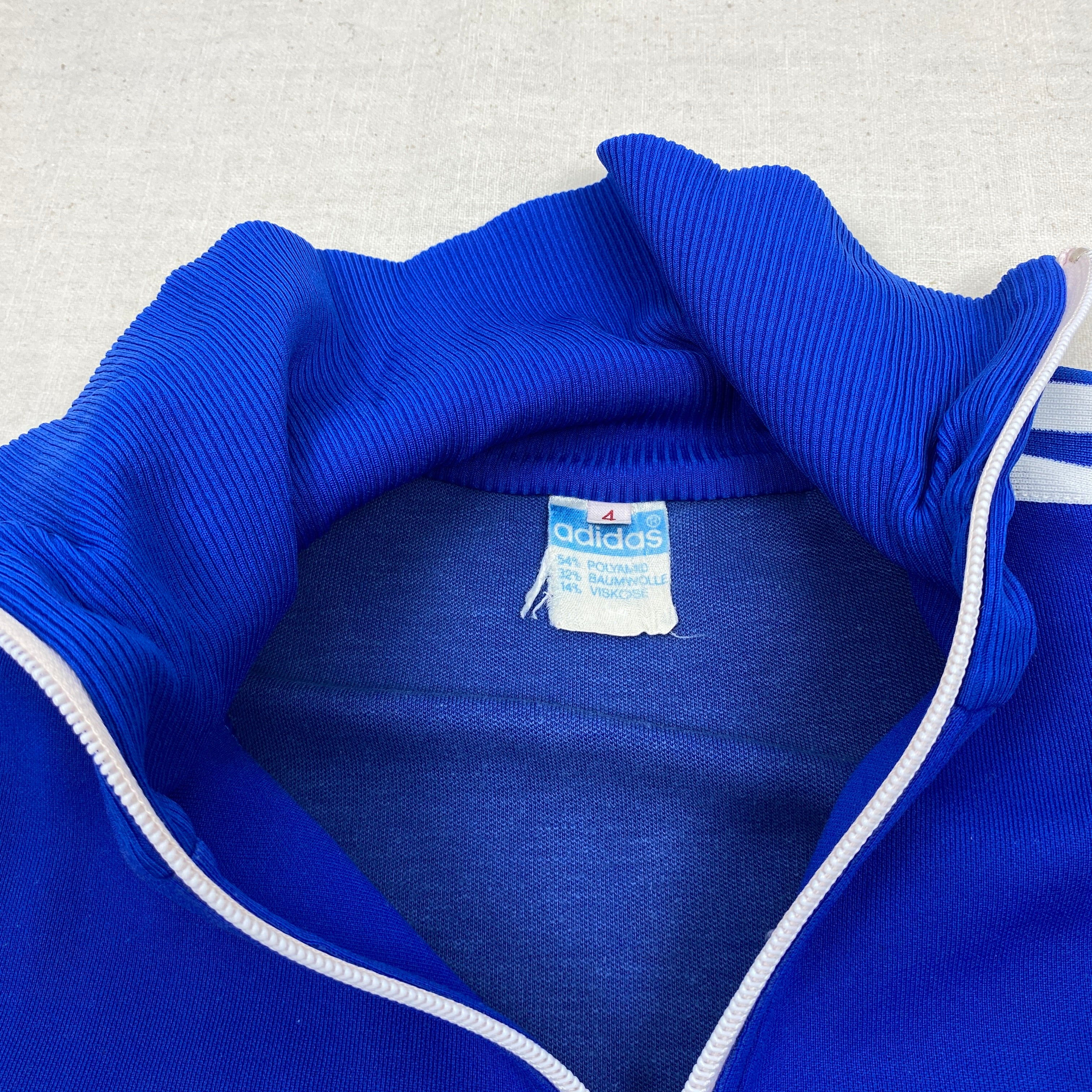 Adidas Vintage Track Jacket, Size S, Made in England, 70’s/80’s