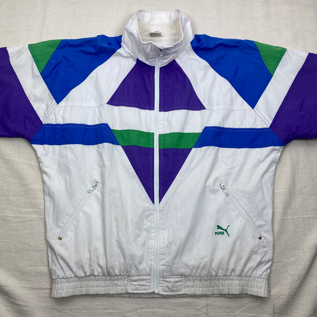 Puma Vintage Track Jacket, Size M, Big Size, 90’s