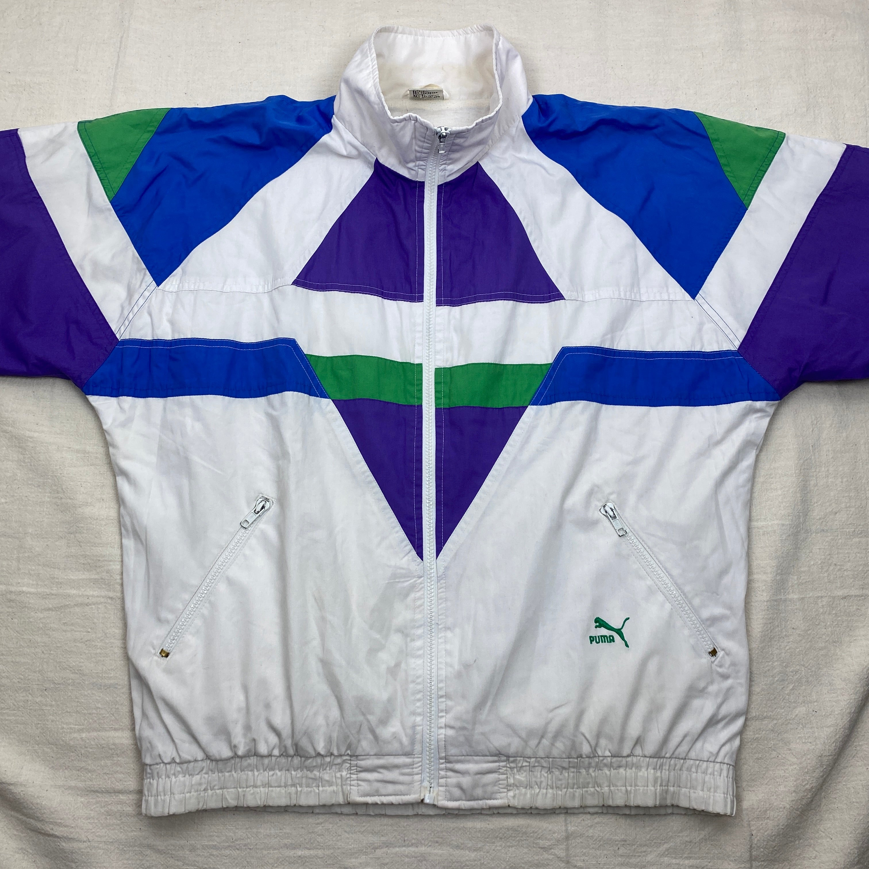 Puma Vintage Track Jacket, Size M, Big Size, 90’s