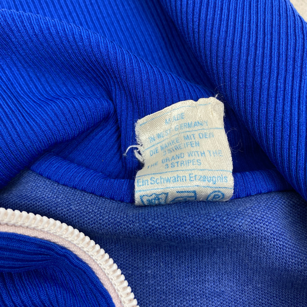Adidas Vintage Track Jacket, Size S, Made in England, 70’s/80’s