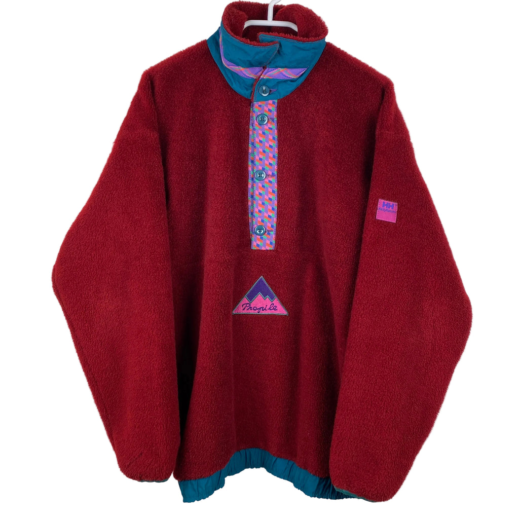 Helly Hansen Vintage Fleece Jacket, Size S, Polar Fleece, 90’s