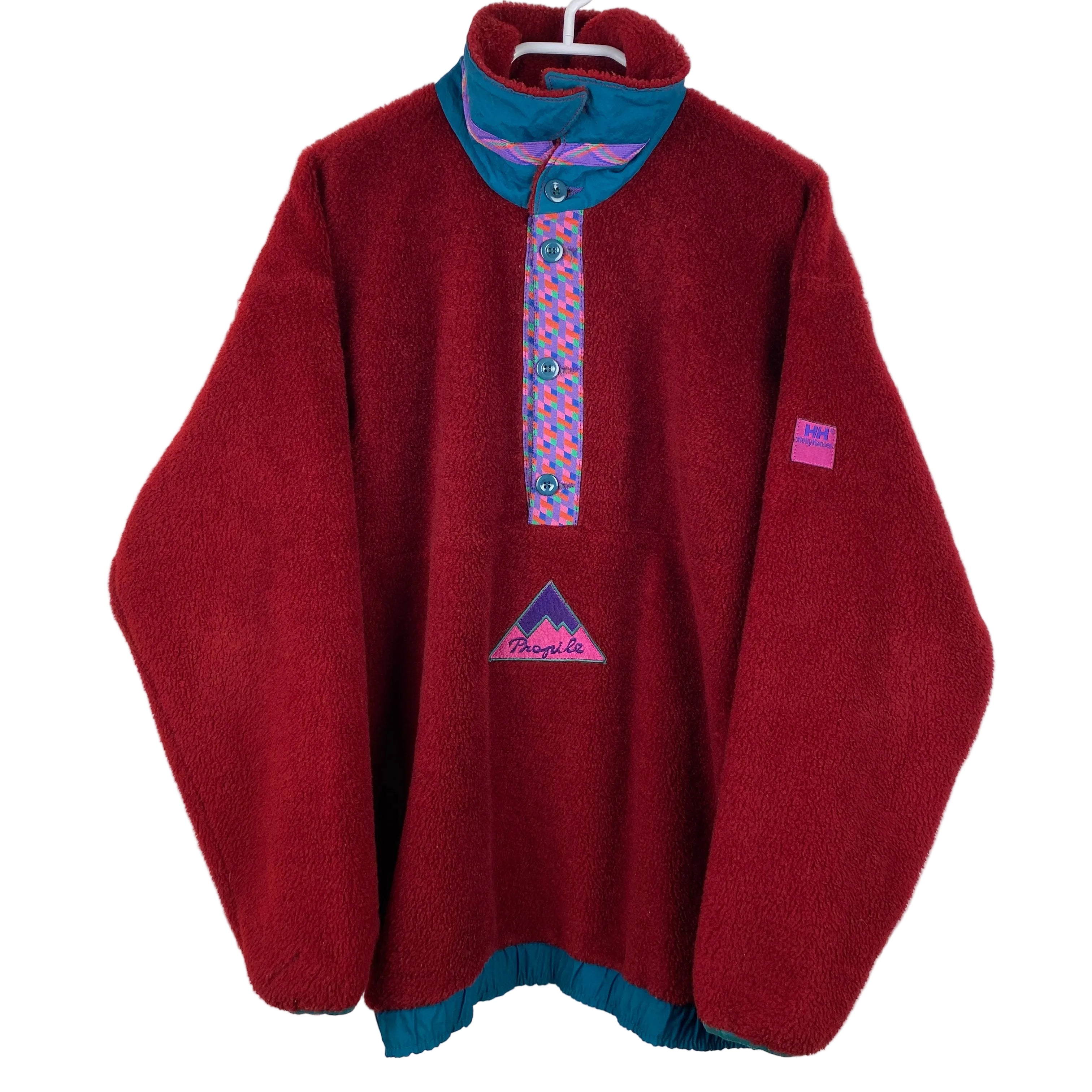 Helly Hansen Vintage Fleece Jacket, Size S, Polar Fleece, 90’s