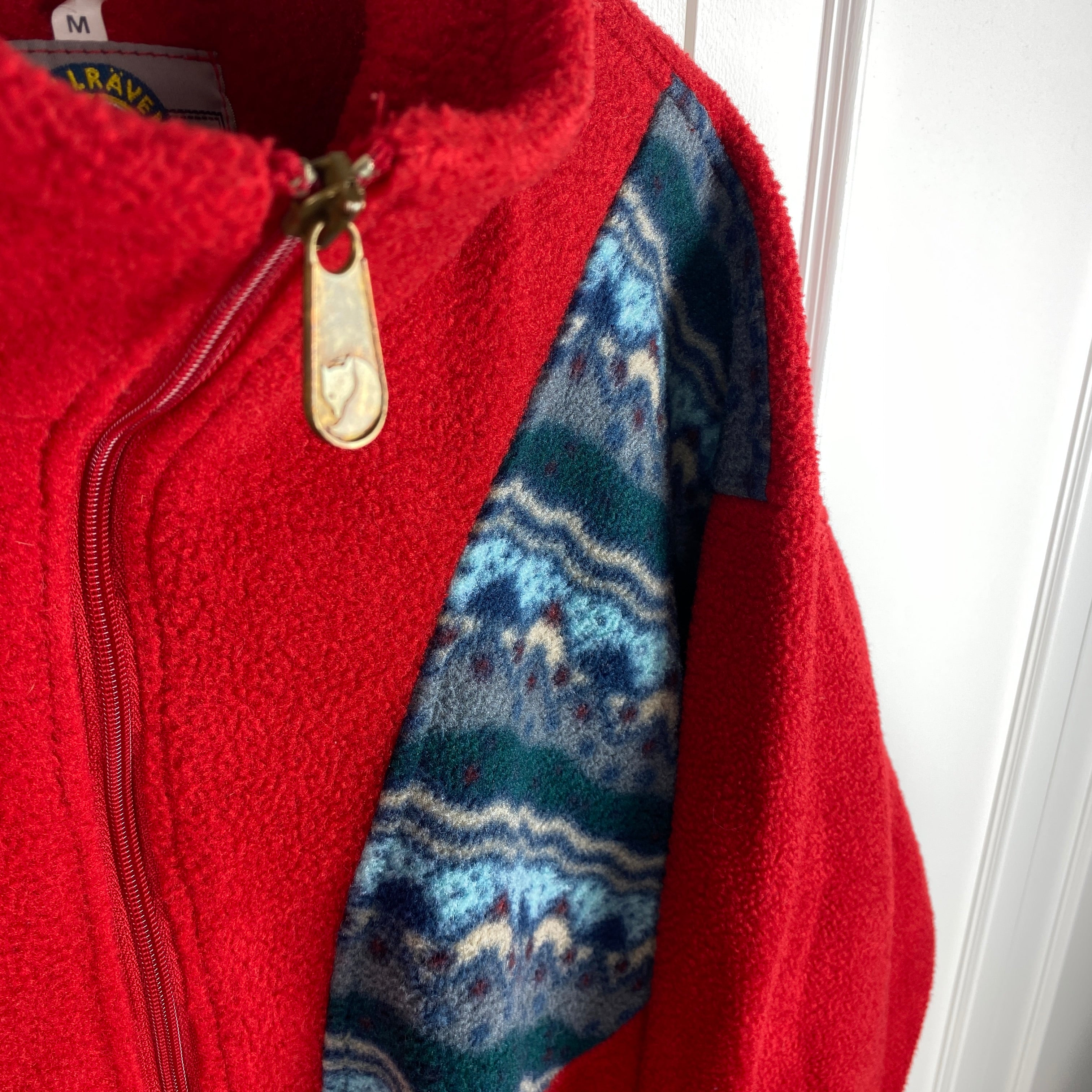 Fjällräven Vintage Fleece Jacket, Size M, Made in Portugal, 90’s