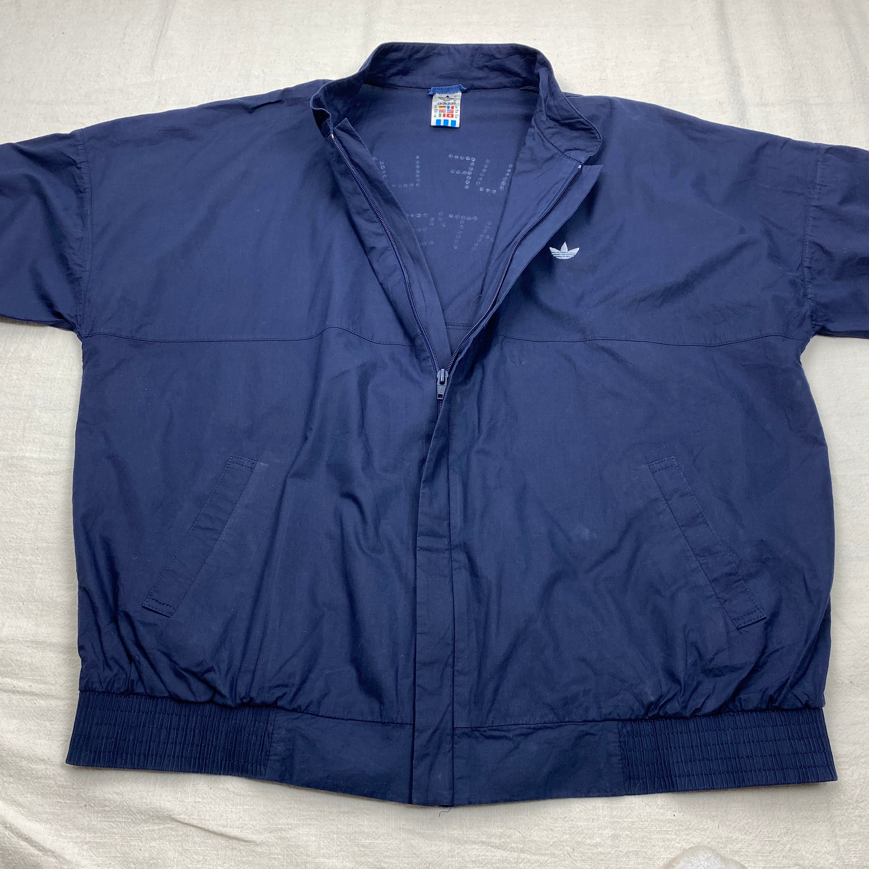 Adidas Vintage Track Jacket, Size L, Made in West Germany, 80’s/90’s