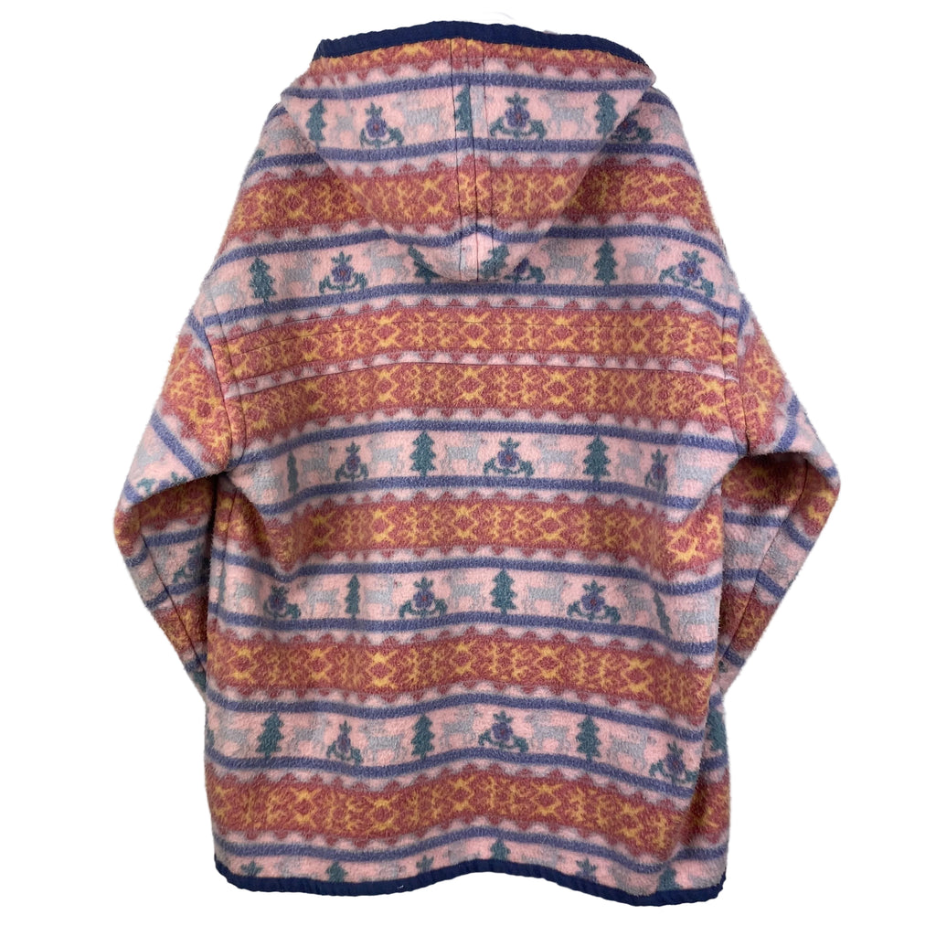 Adidas Vintage Fleece Hoodie, Size L, Fleece Jacket, 90’s