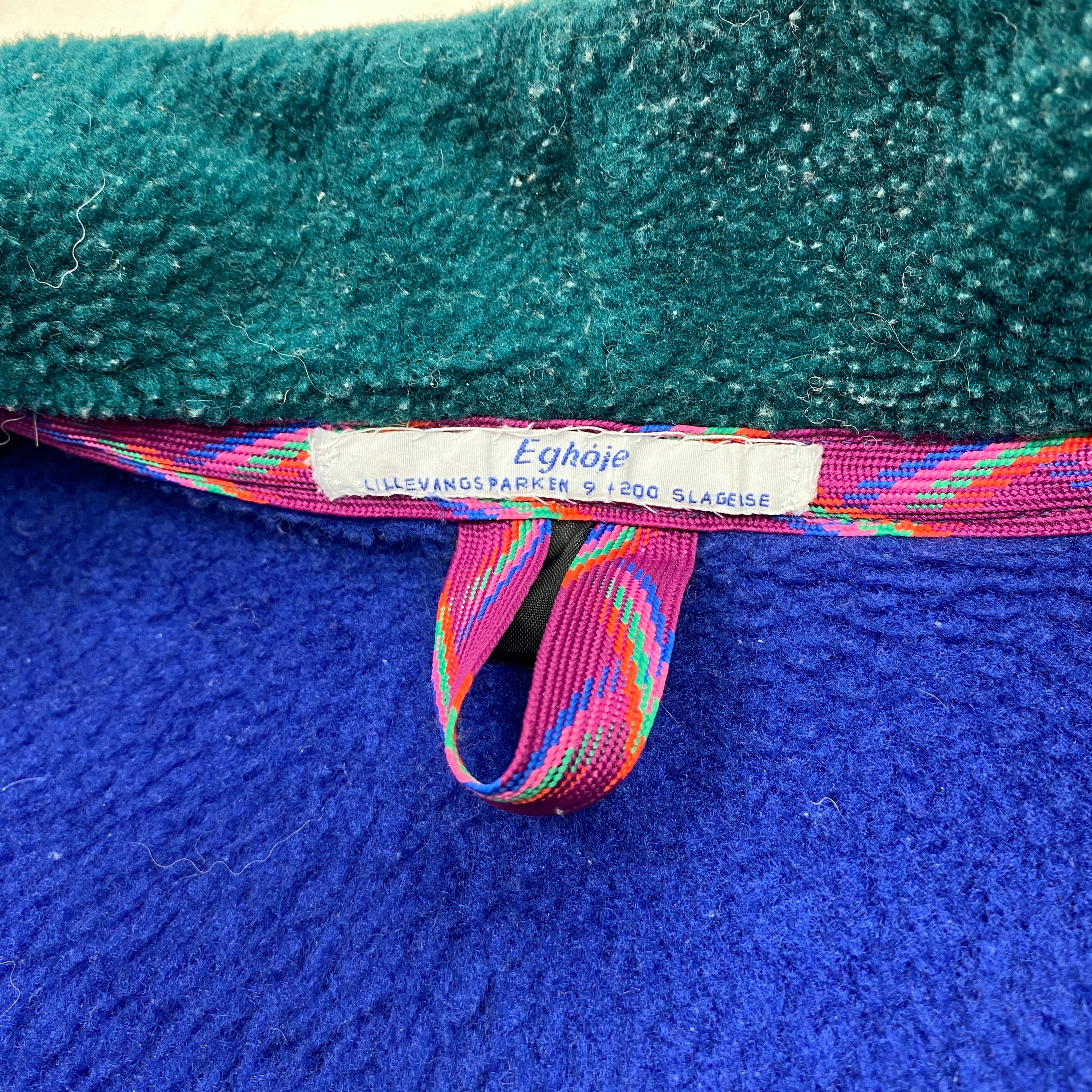 Helly Hansen Vintage Fleece Jacket, Size M, Polar Fleece, 90’s