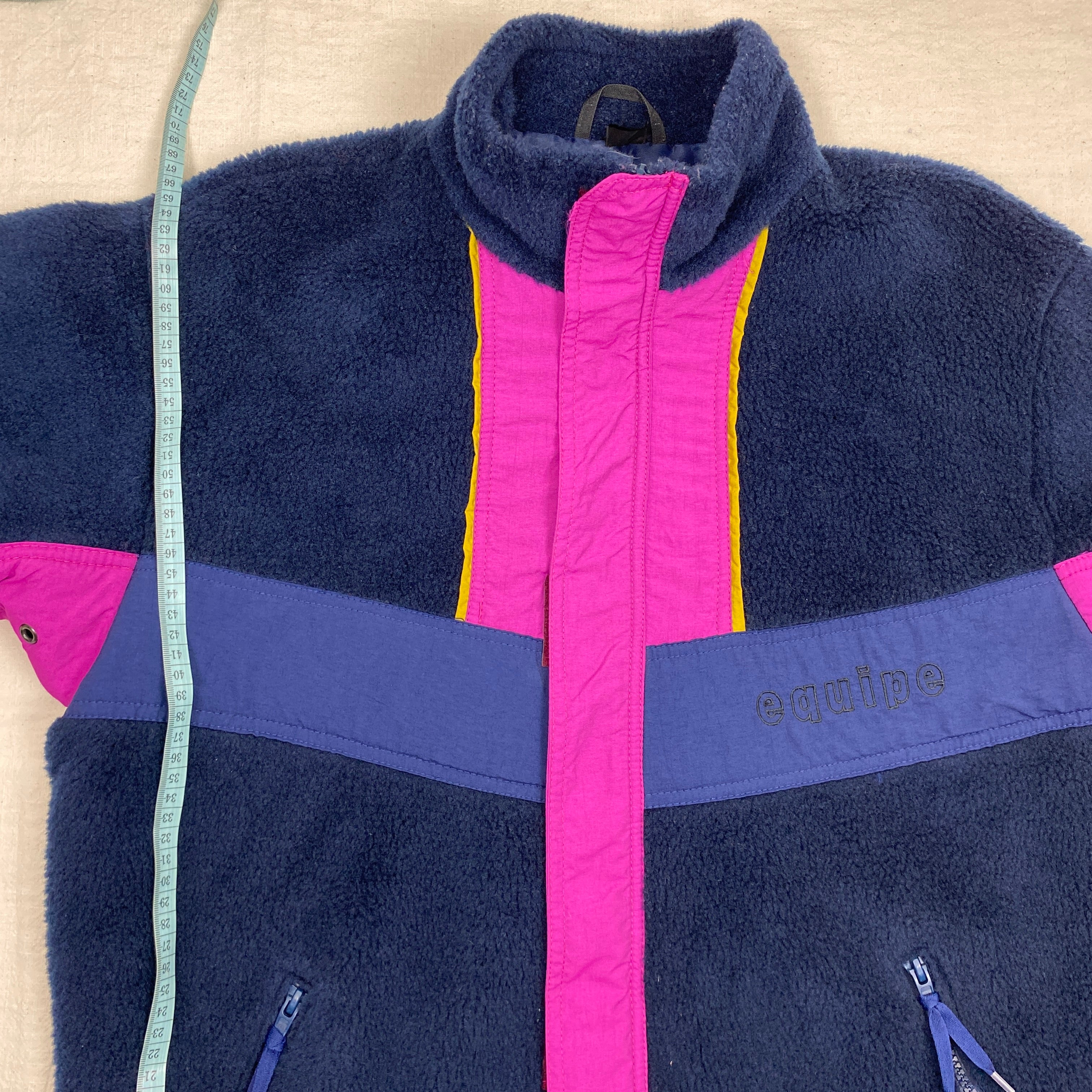 Helly Hansen Vintage Fleece Jacket, Size M, Polar Fleece, 90’s