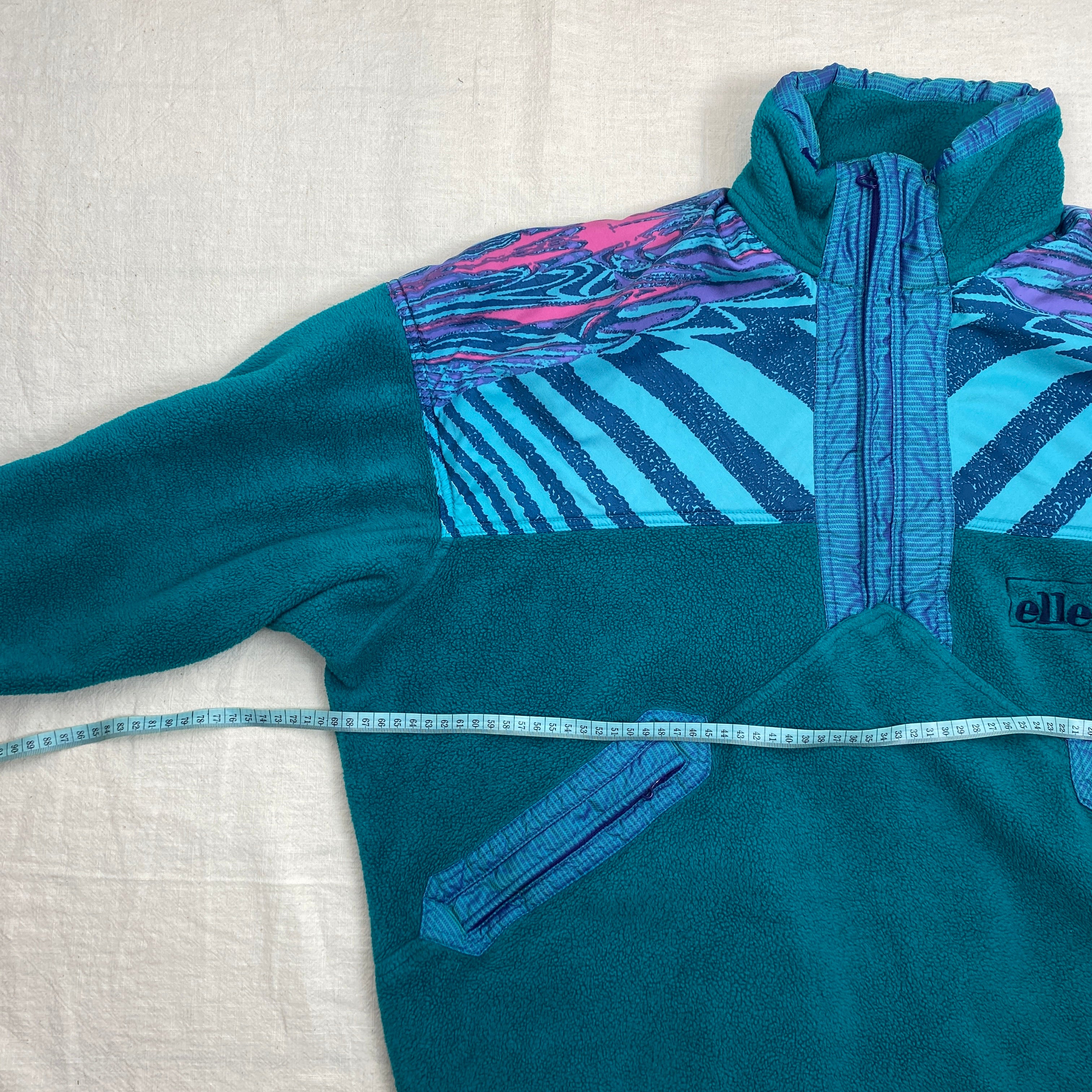 Ellesse Vintage Fleece Jacket, Size M, 90’s