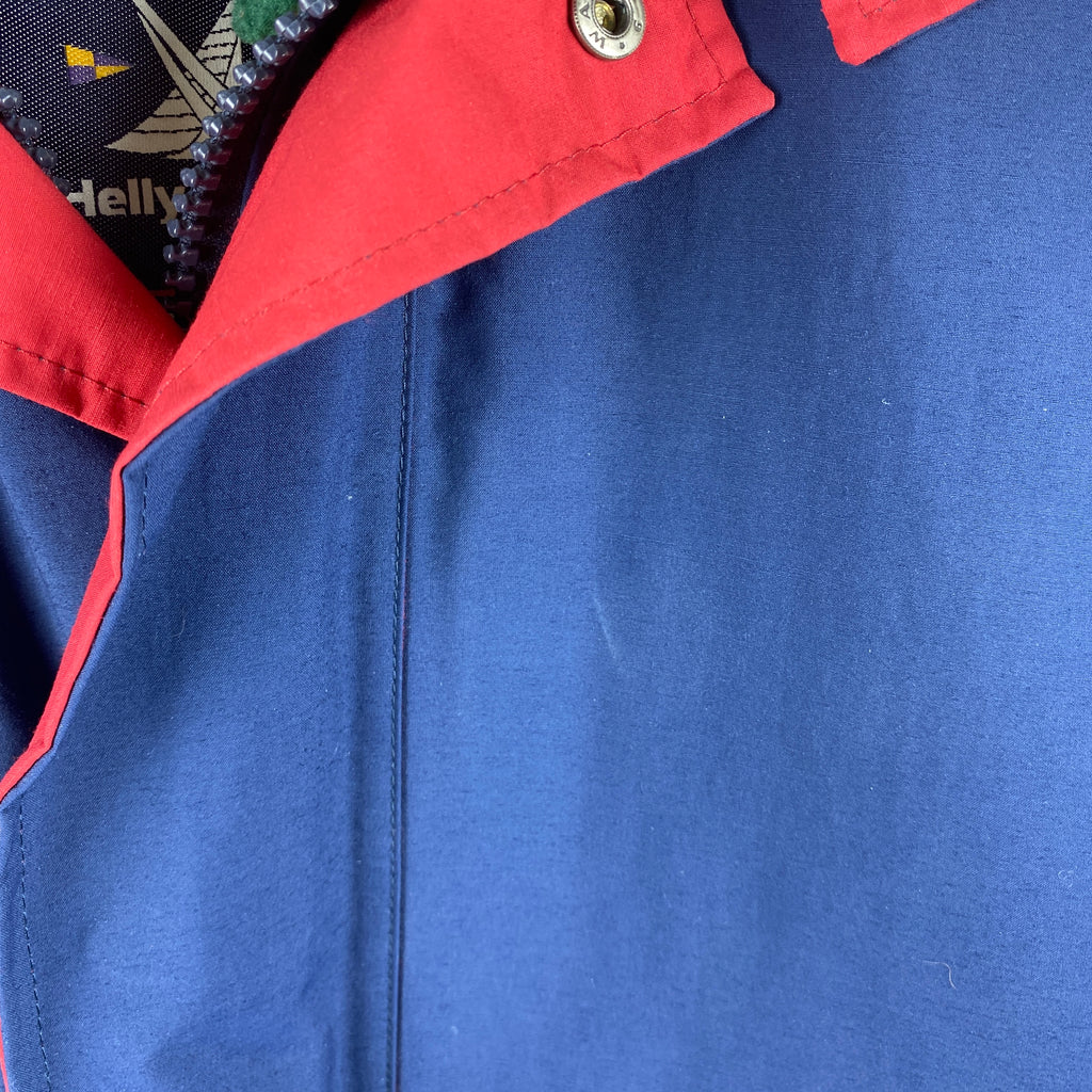Helly Hansen Jacket, Size M, Vintage 90's Retro Jacket, Fleece Collar