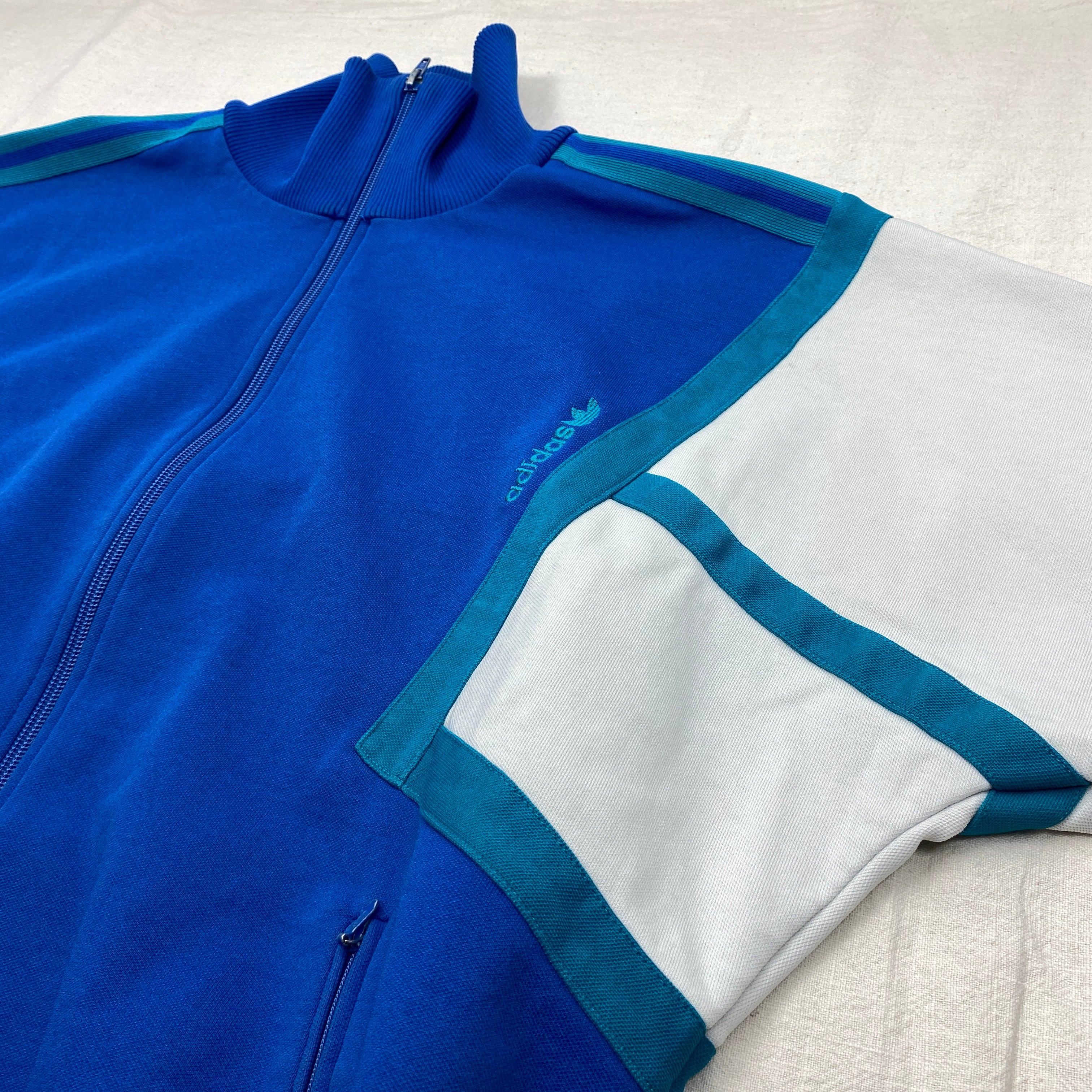 Adidas Vintage Track Jacket, Size L, Made in Europe, 80’s/90’s