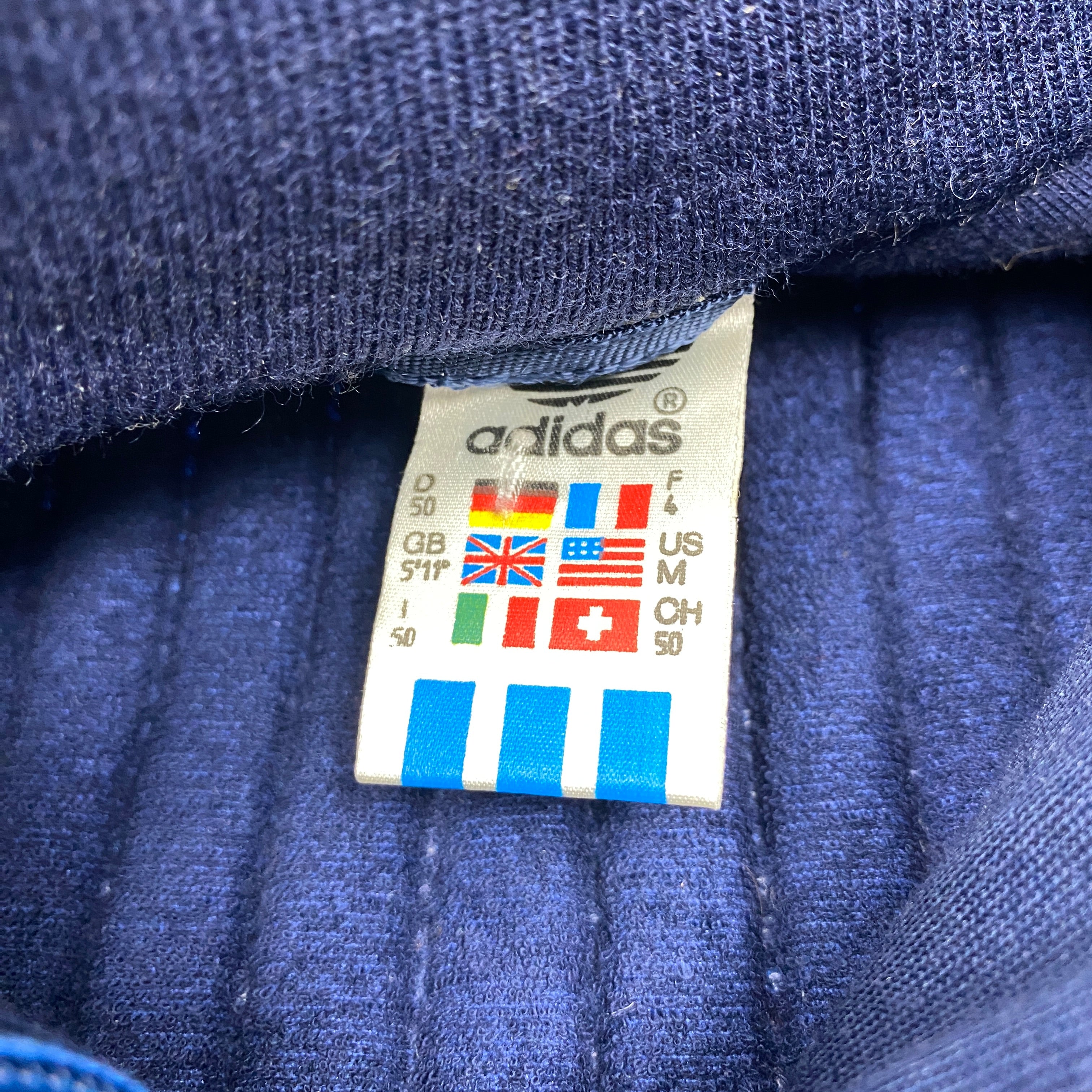 Adidas Vintage Track Jacket, Size M, Made in West Germany, 80’s/90’s