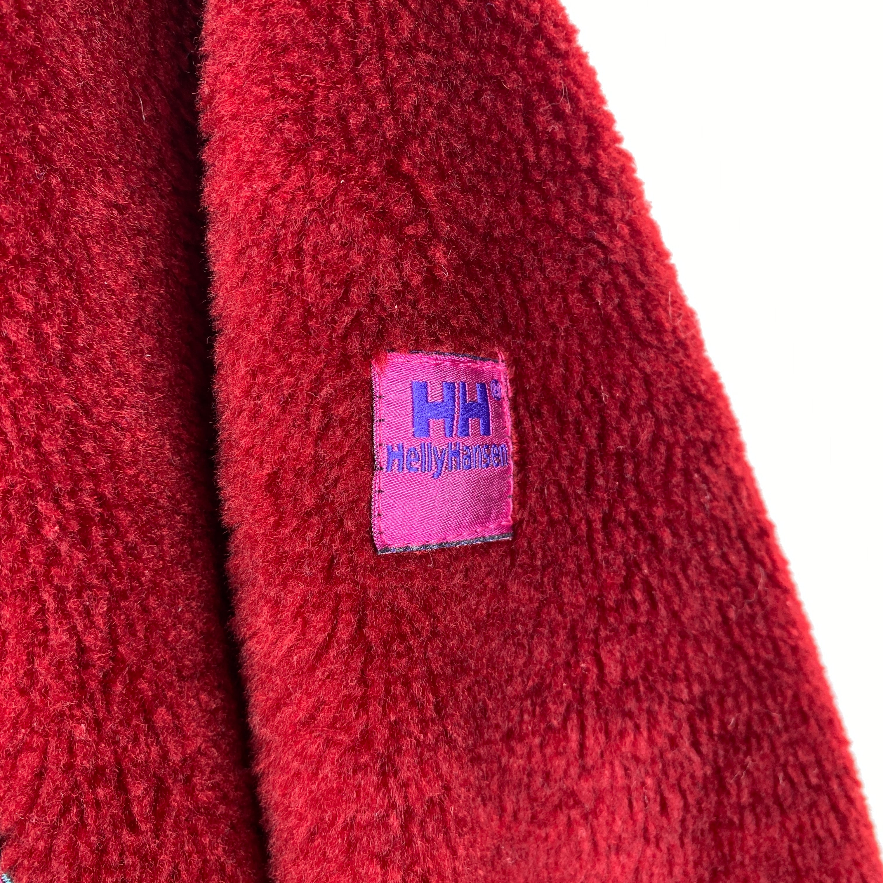 Helly Hansen Vintage Fleece Jacket, Size XL, Polar Fleece, Made in Portugal 90’s