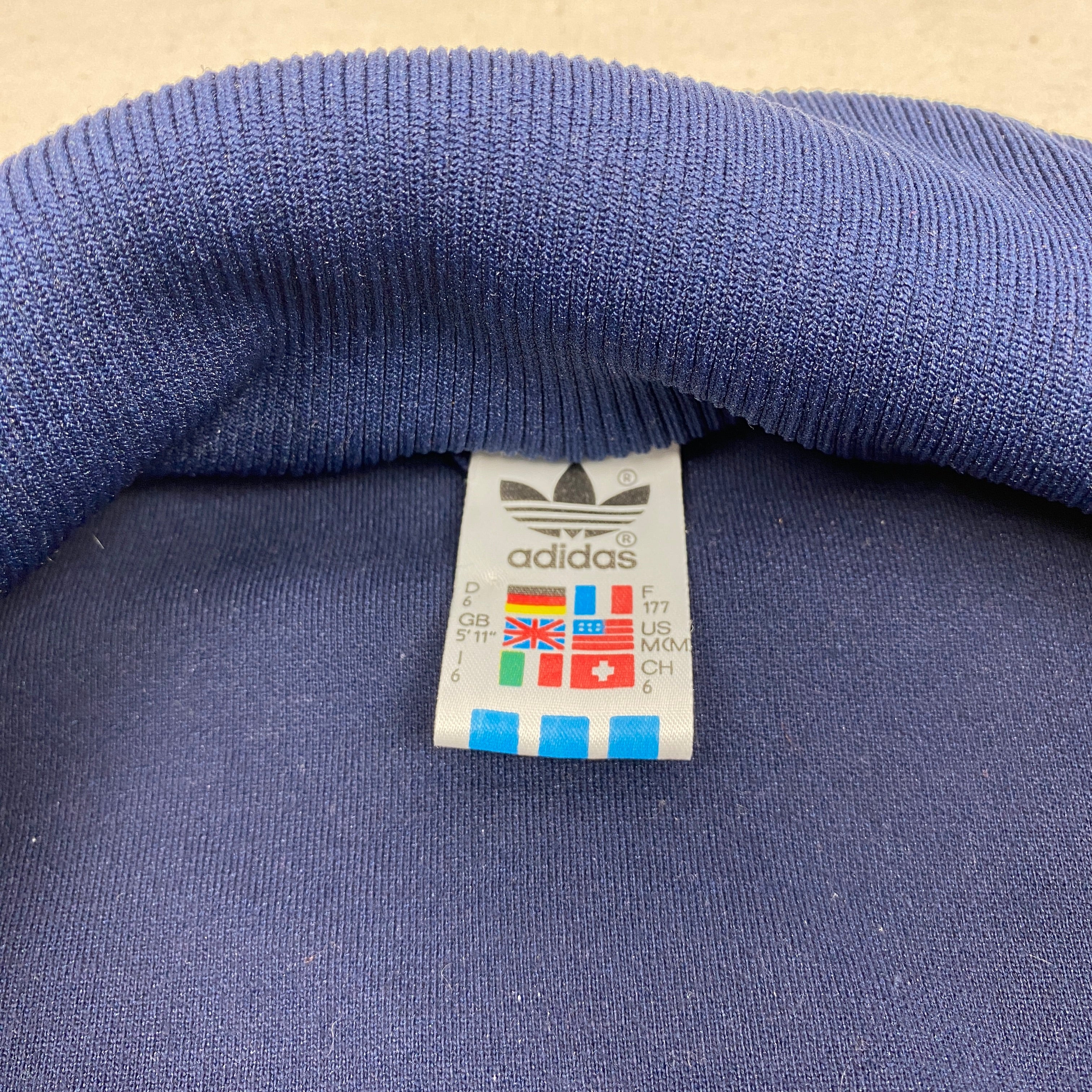 Adidas Vintage Track Jacket, Size M, Made in Hungary, 70’s/80’s