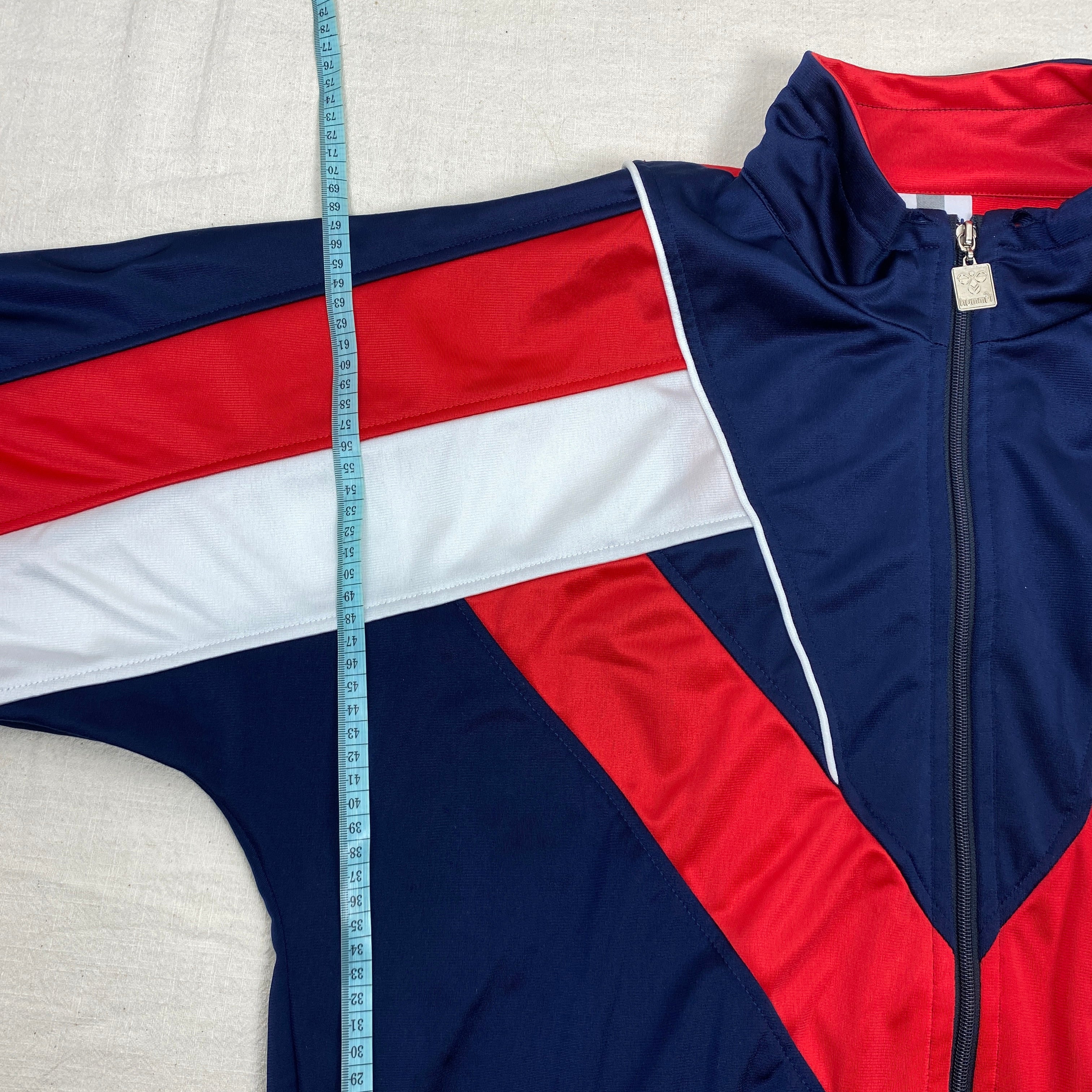 Hummel Vintage Track Jacket, Size L/XL, Baggy, 90’s