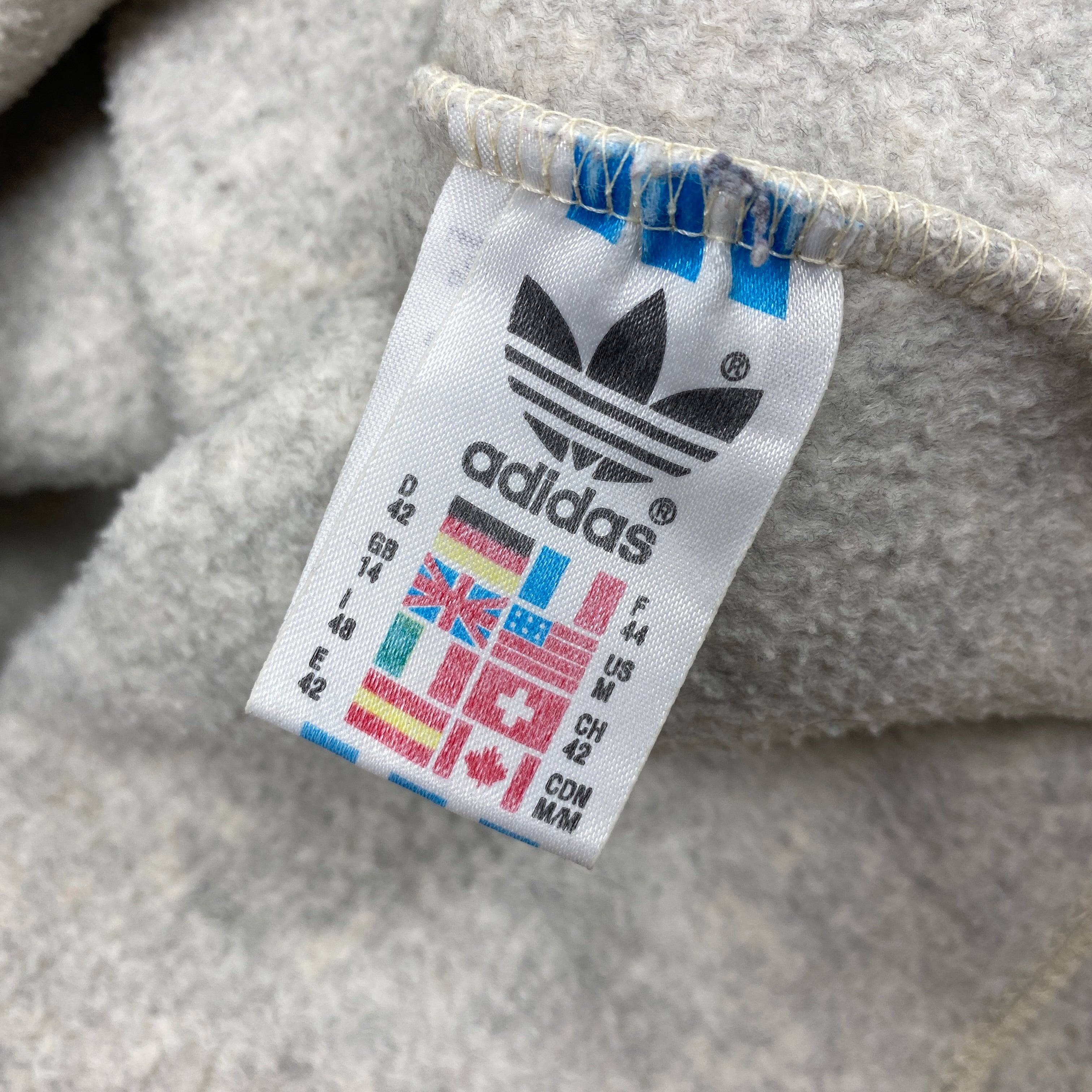 Adidas Vintage Fleece Pullover, Size L, Arctic Fire