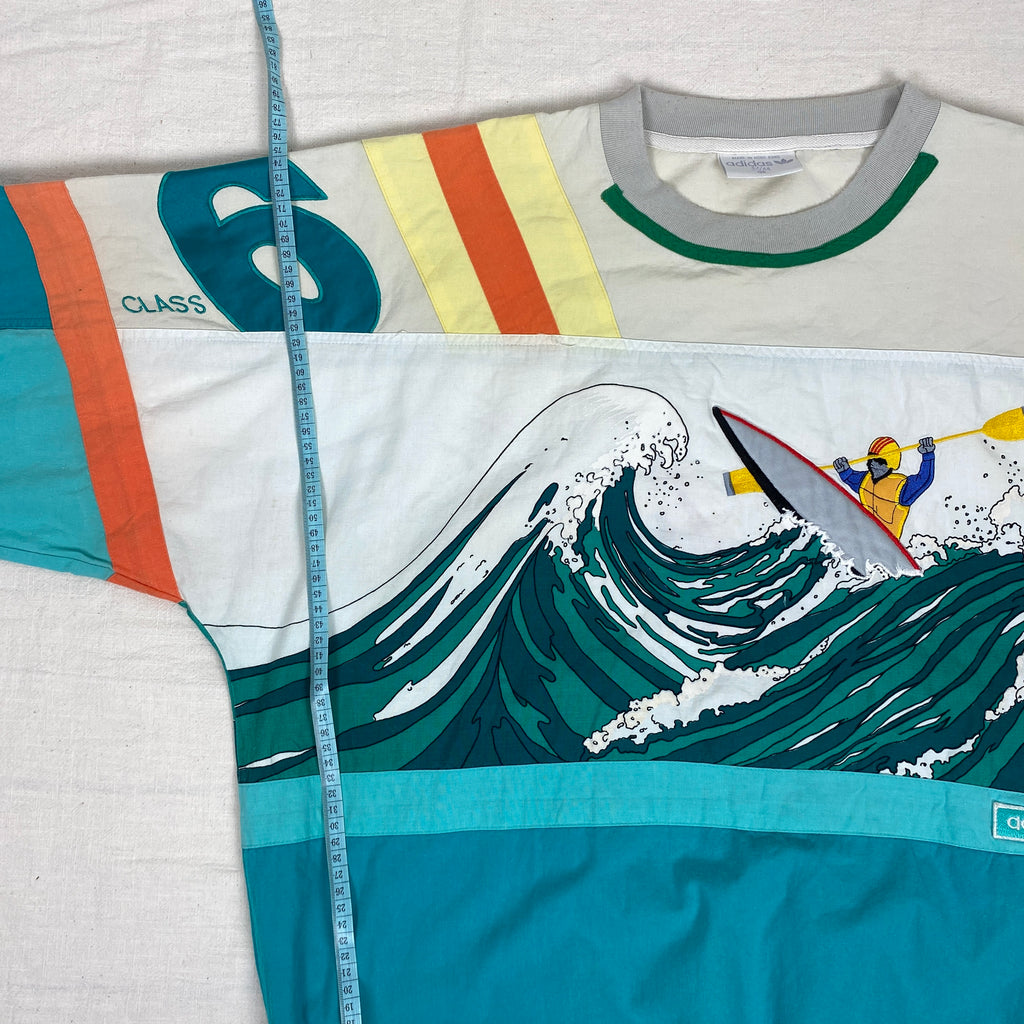 Adidas Vintage Sweatshirt, Size XL, Devils Toenail, Amuza River, 90’s