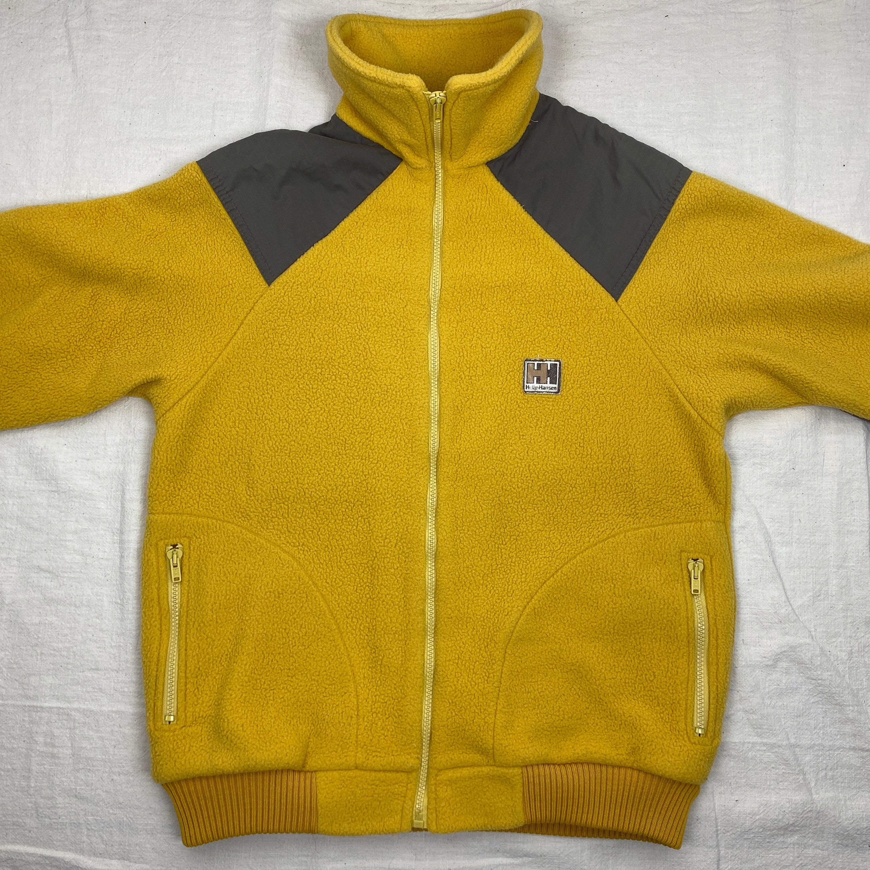 Helly Hansen Vintage Fleece Jacket, Size XS, Made in Norway, 80’s, Rare