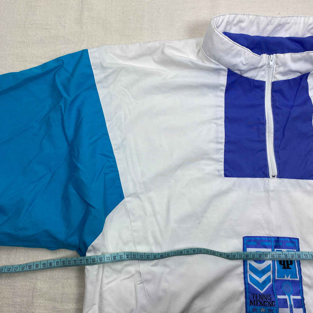 Hummel Vintage Track Jacket, Size L, Tennis, 90’s