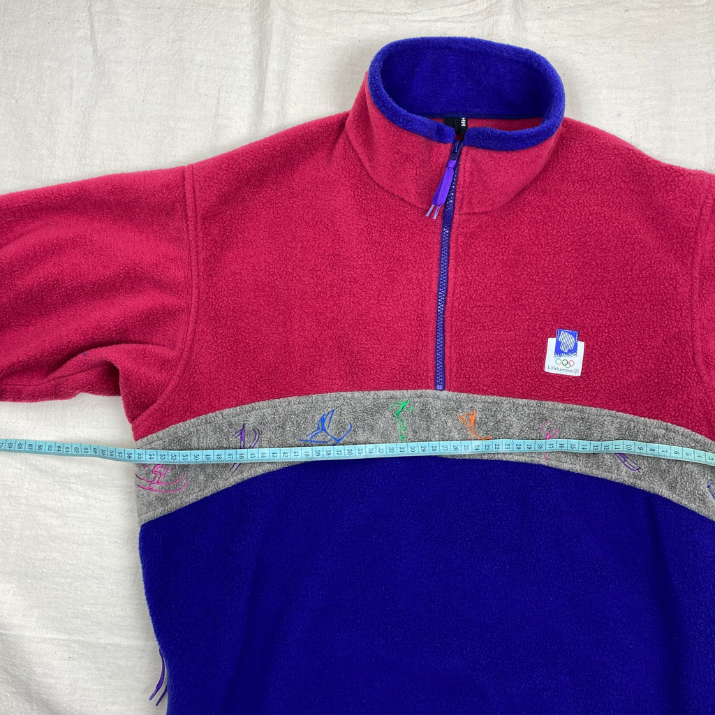 Helly Hansen Vintage Fleece Jacket, Size M, Olympics Fleece, Rare 90’s