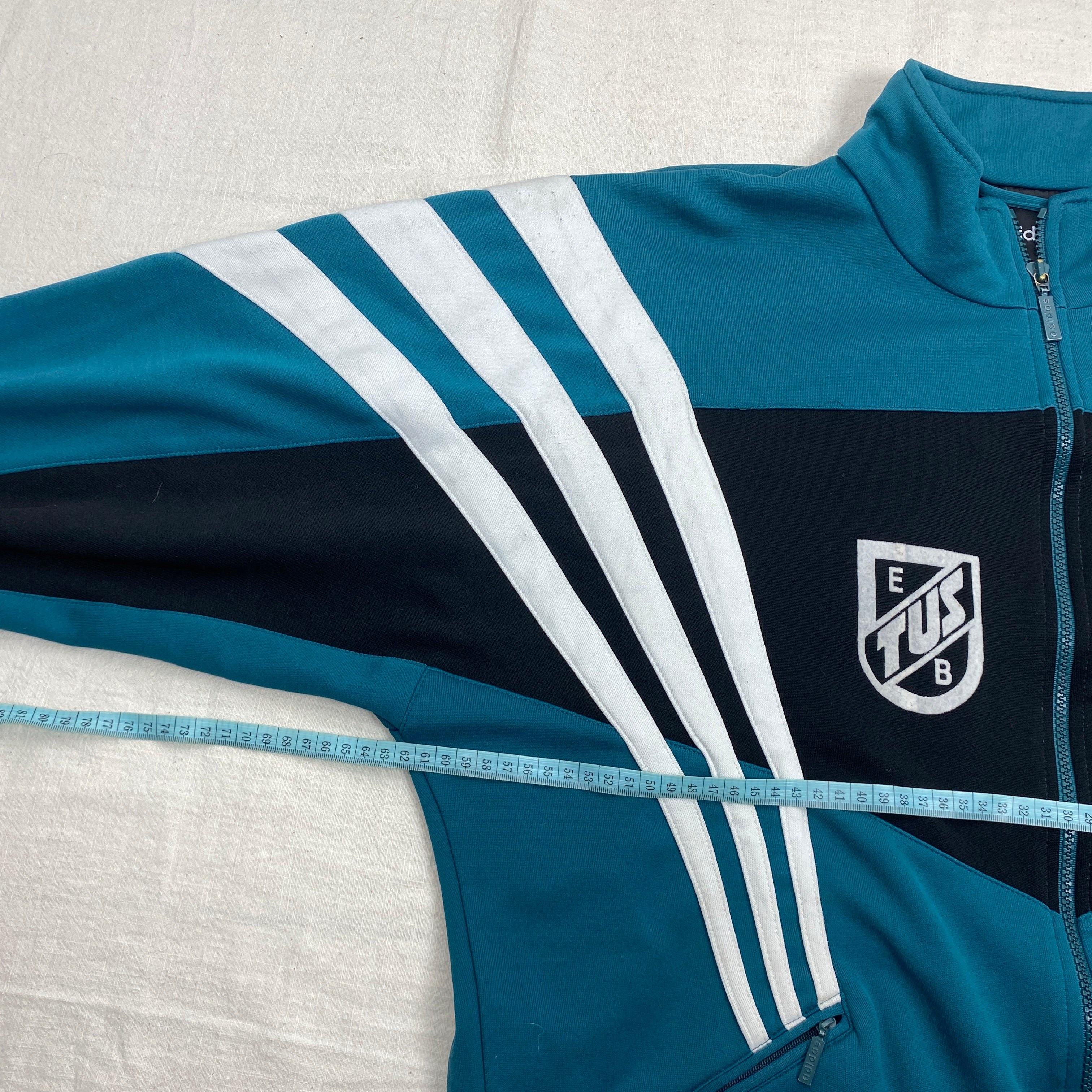 Adidas Vintage Track Jacket, Size L, Unika, No 23, 90’s