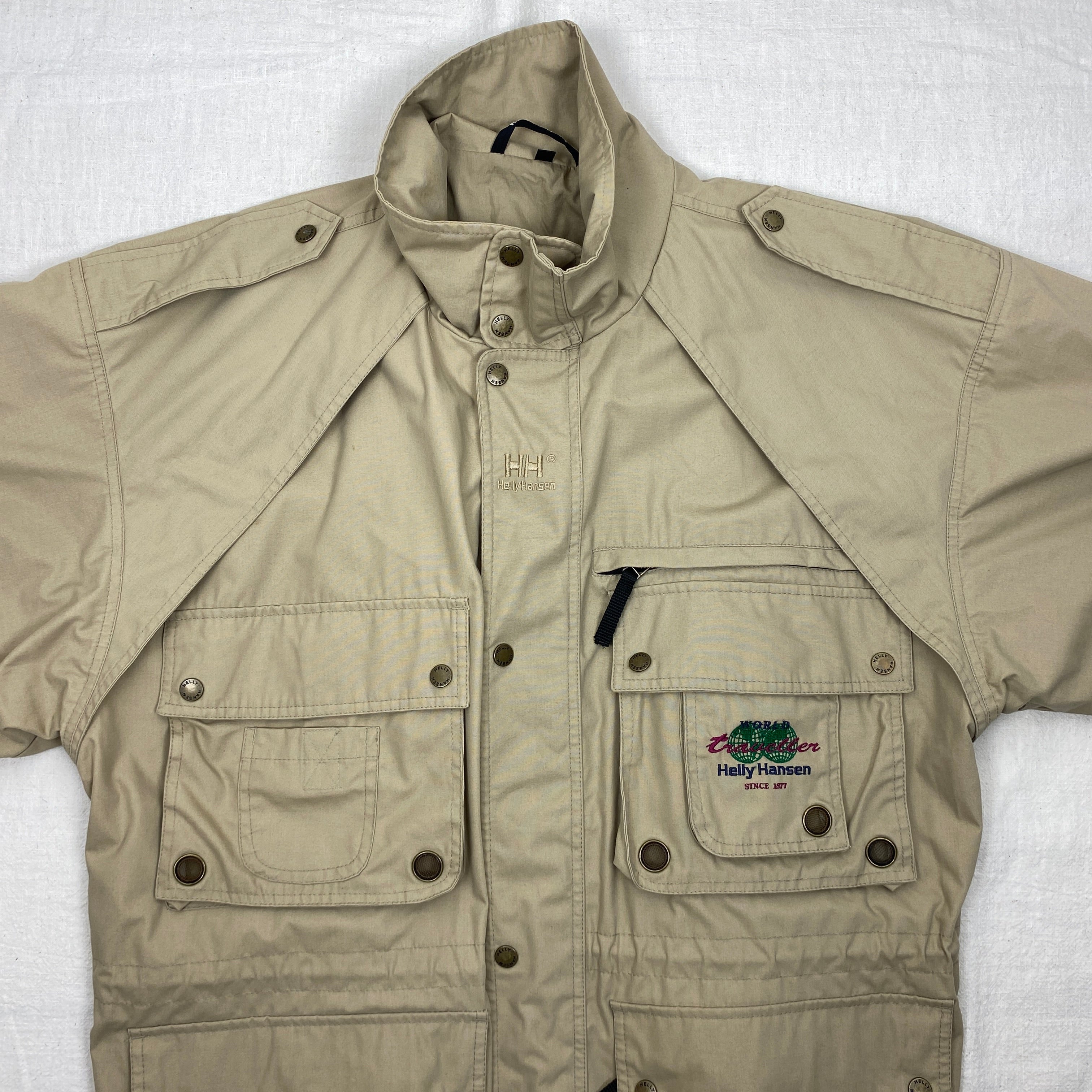 Helly Hansen Vintage Jacket, Size L, Outdoor, Canvas