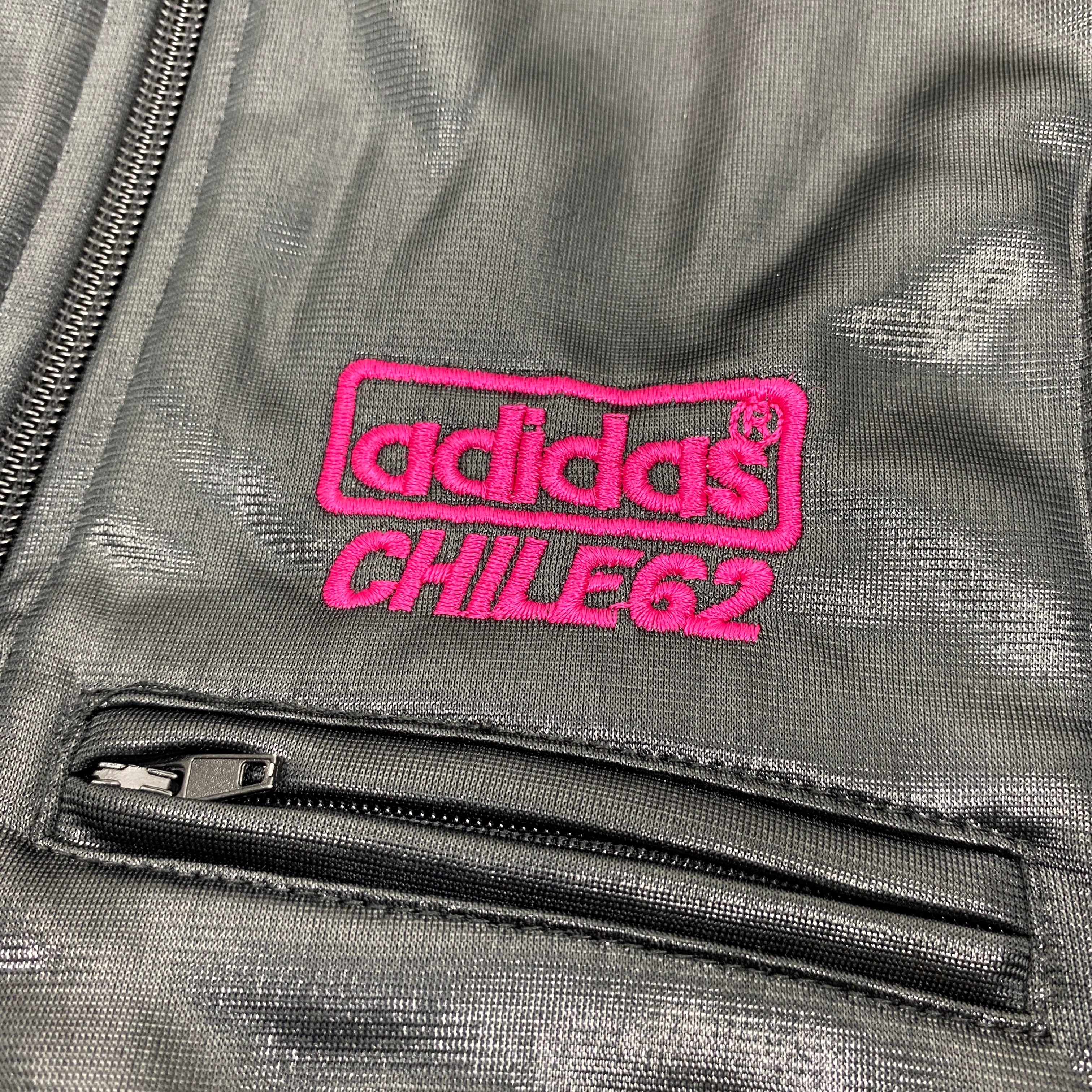 Adidas Vintage Track Jacket, Size XS, Chile 62, Y2K