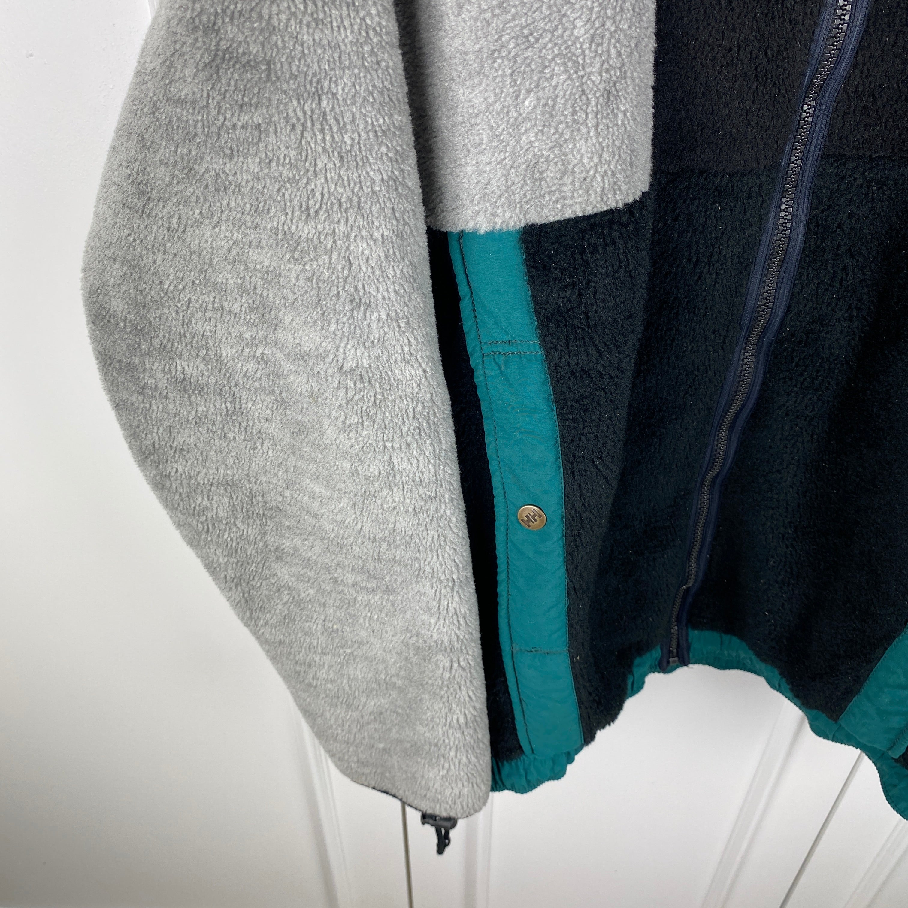 Helly Hansen Vintage Fleece Jacket, Size XS, Polar Fleece, Made in Europa, 90’s