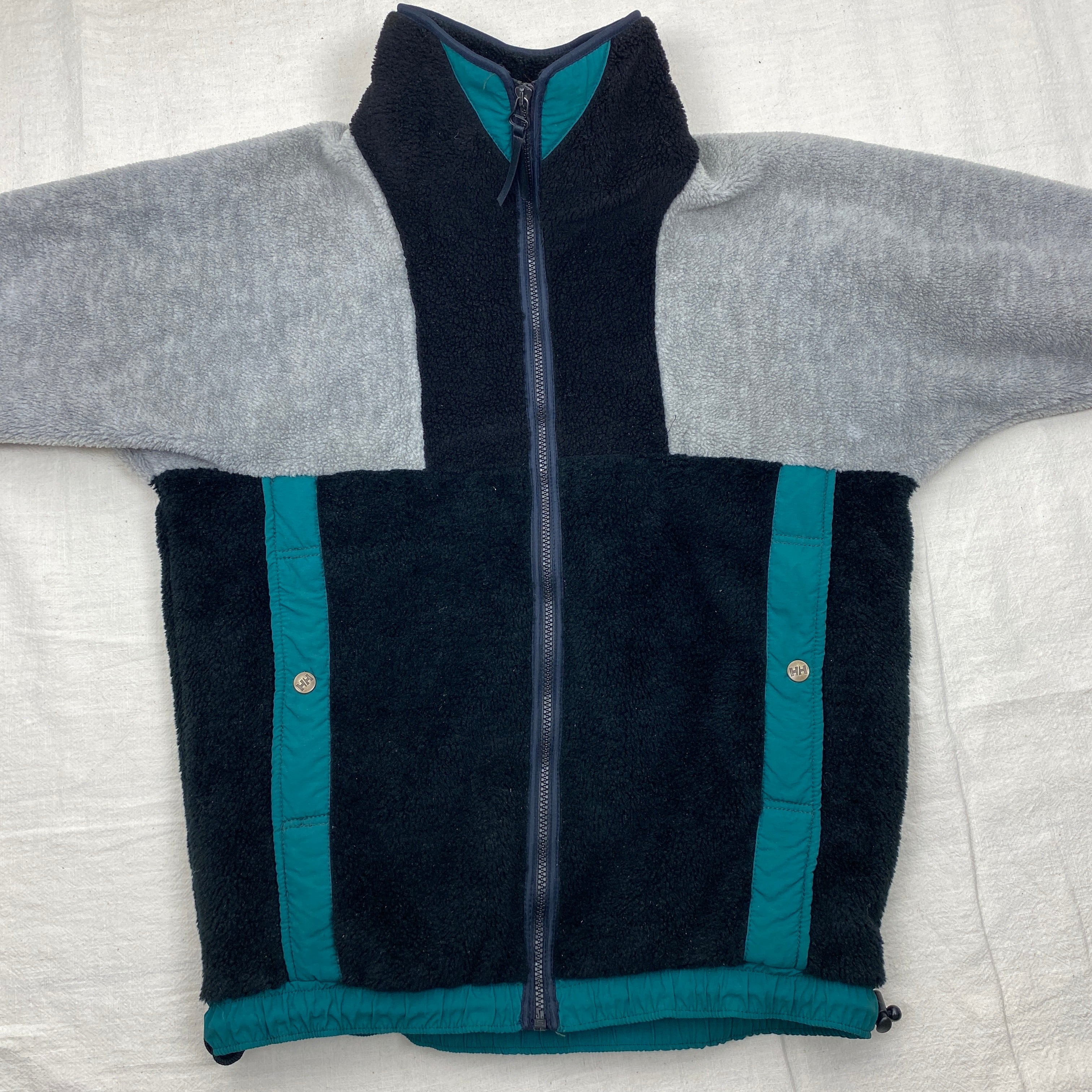 Helly Hansen Vintage Fleece Jacket, Size XS, Polar Fleece, Made in Europa, 90’s