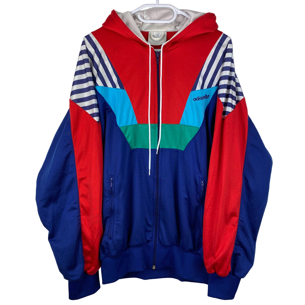 Adidas Vintage Track Jacket, Size M/L, Hoodie 90’s