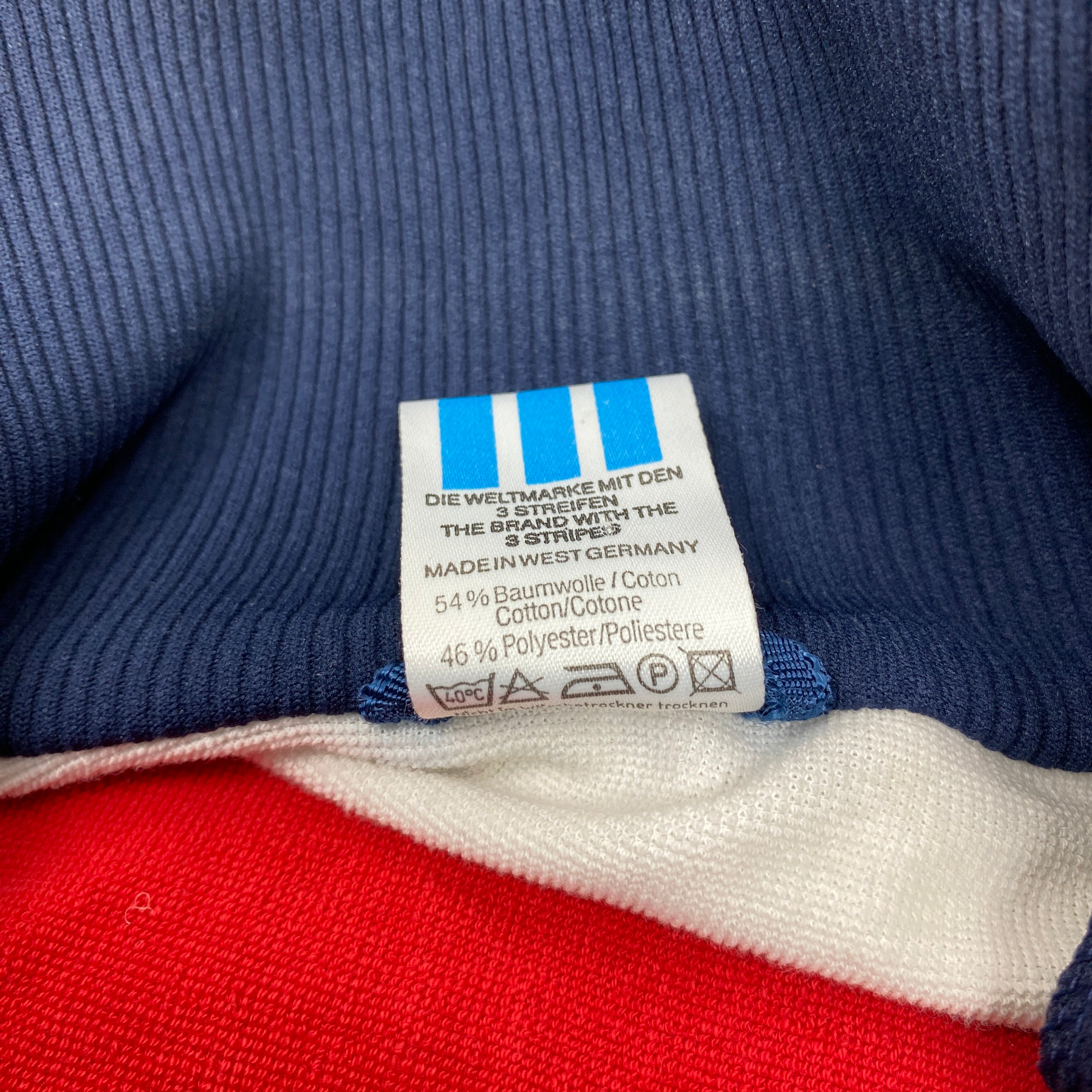 Adidas Vintage Track Jacket, Size XL, Berlin, Made in West Germany, 80’s/90’s