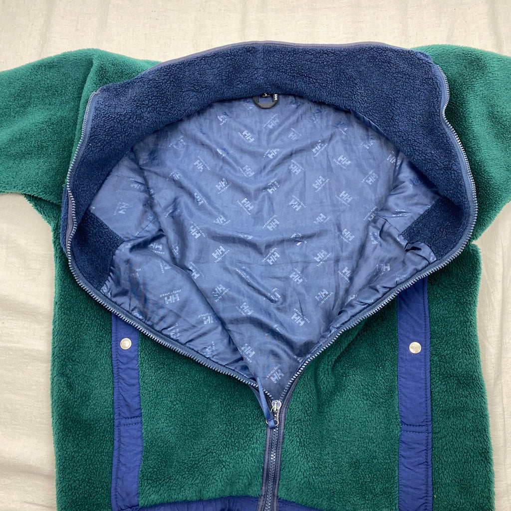 Helly Hansen Vintage Fleece Jacket, Size S, Polar Fleece, 90’s