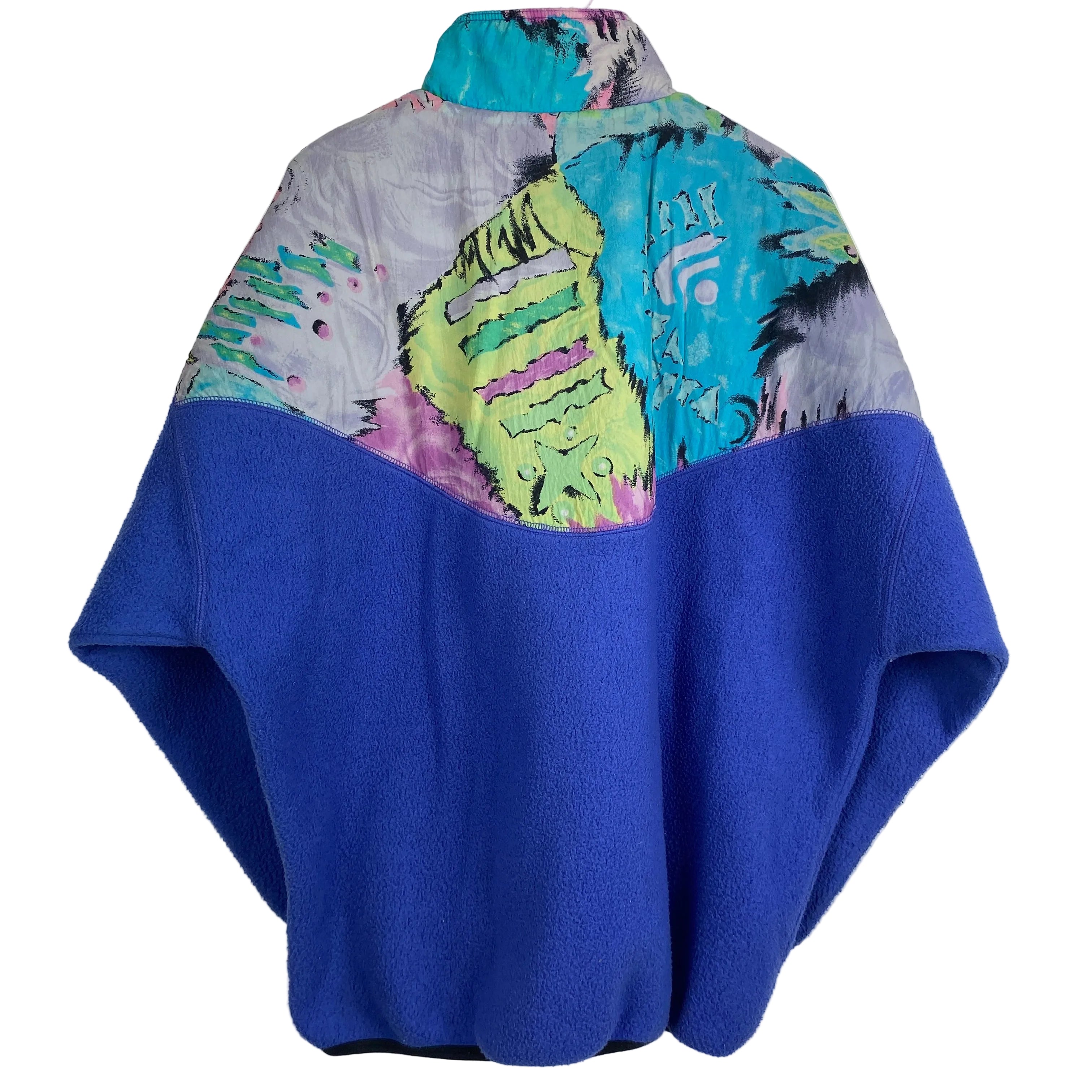 Adidas Vintage Fleece Jacket, Size M, Half Zip, 90’s