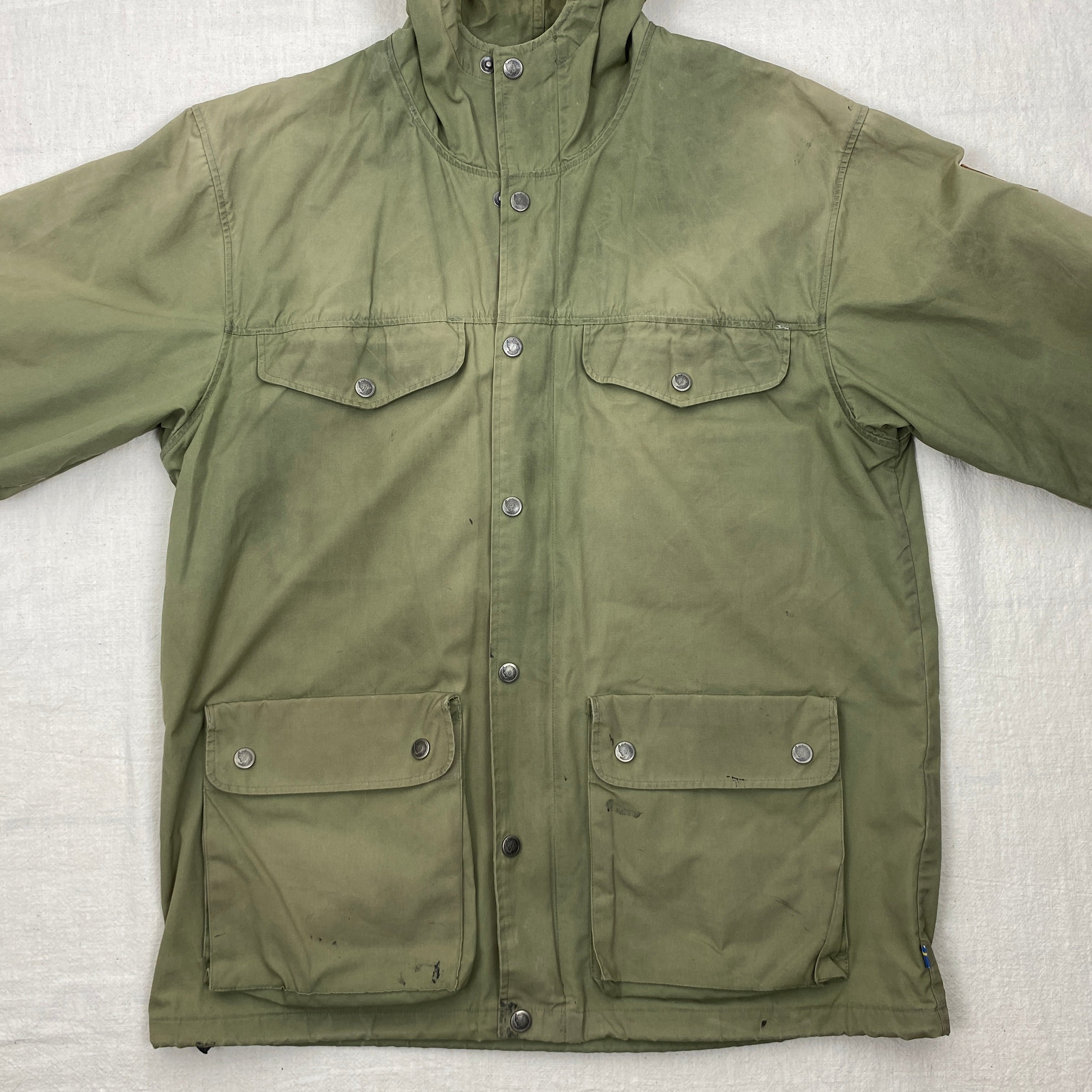 Fjällräven Vintage Jacket, Size M, Outdoor, Hoodie Field Parka, Patina