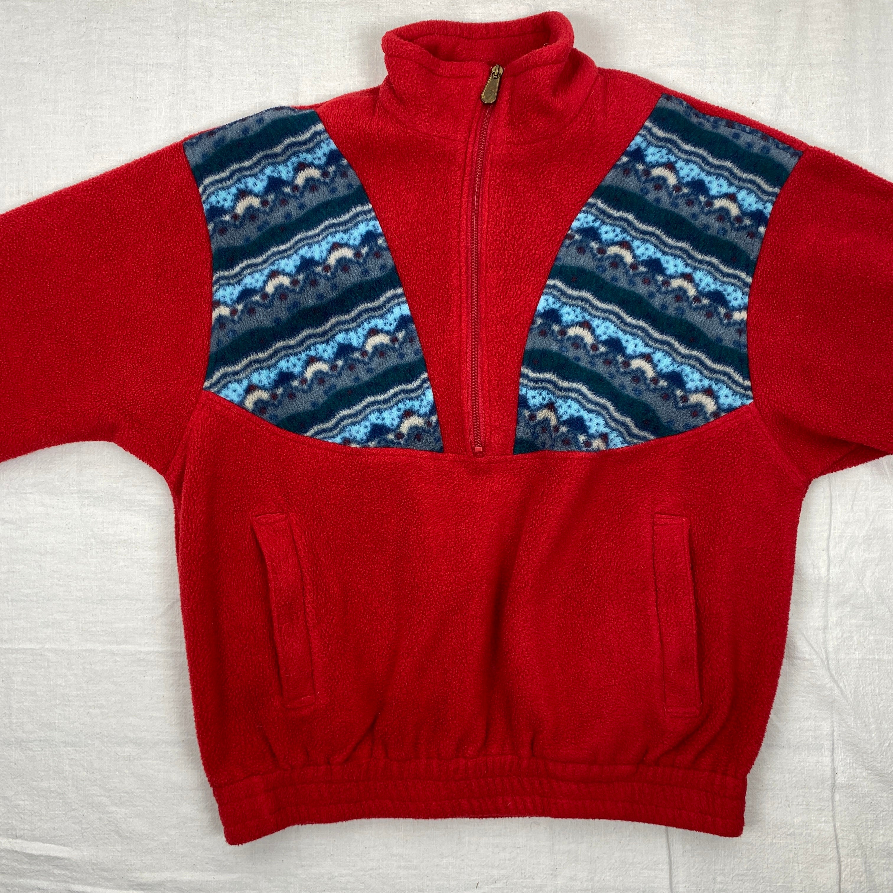 Fjällräven Vintage Fleece Jacket, Size M, Made in Portugal, 90’s