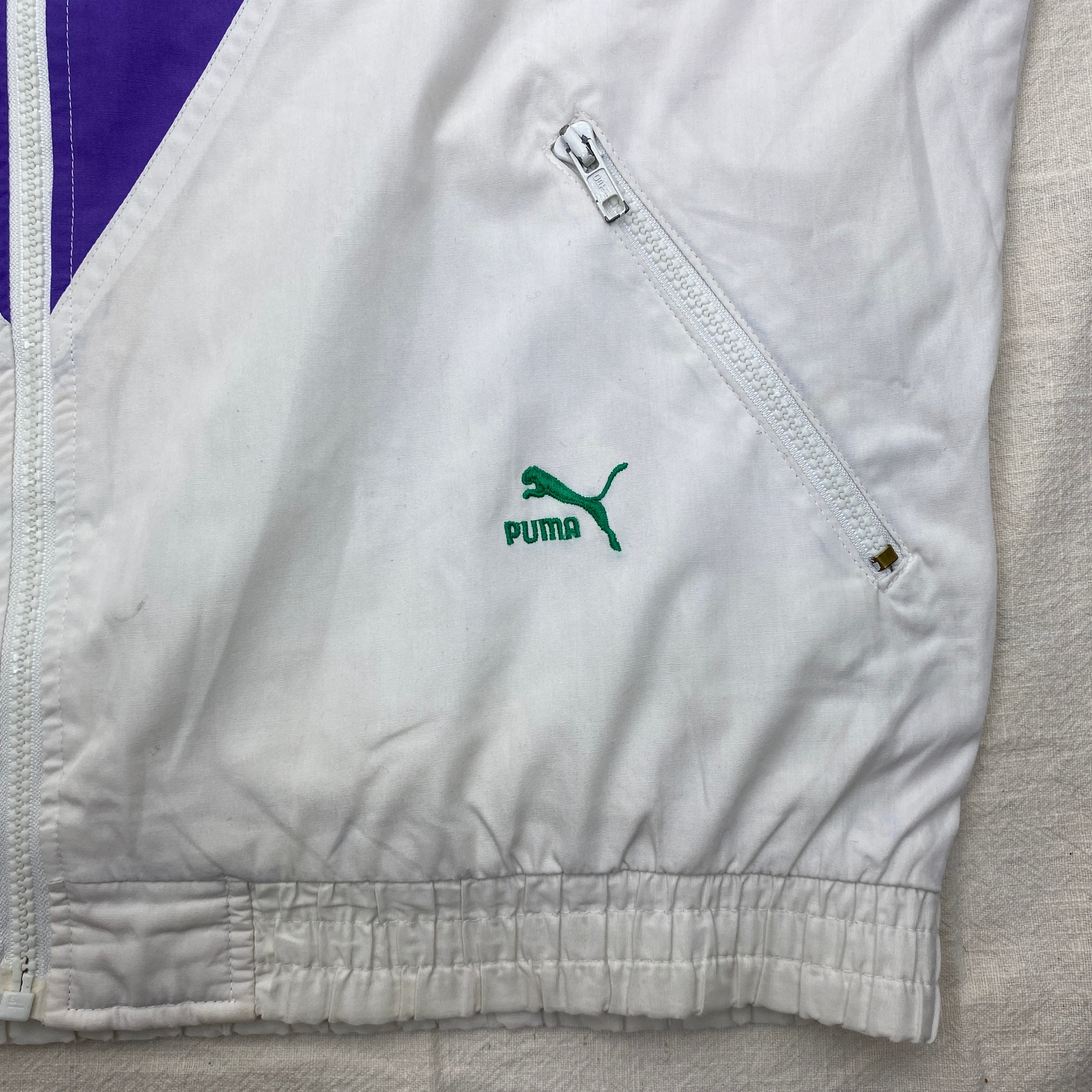Puma Vintage Track Jacket, Size M, Big Size, 90’s