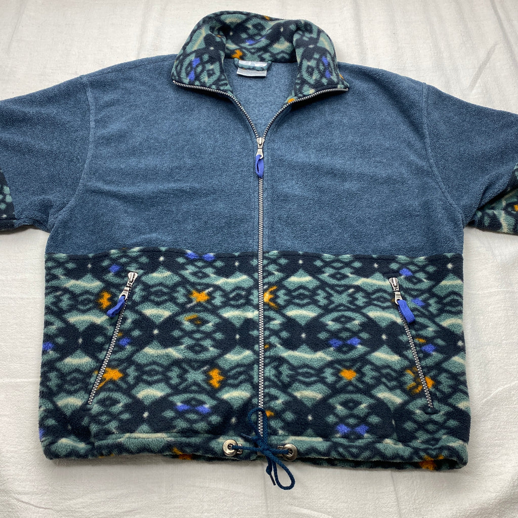 Adidas Vintage Fleece Jacket, Size M, Rare, 90’s