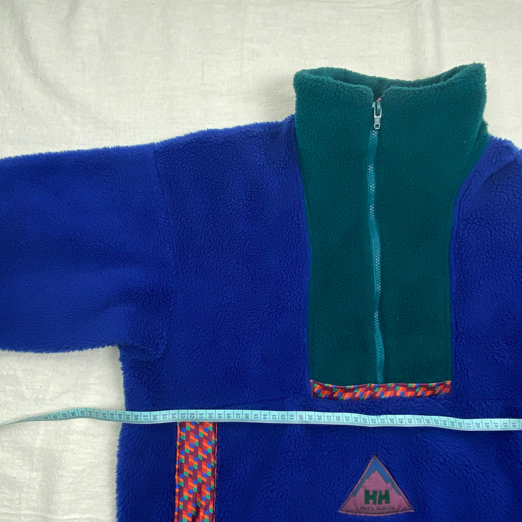 Helly Hansen Vintage Fleece Jacket, Size M, Polar Fleece, 90’s