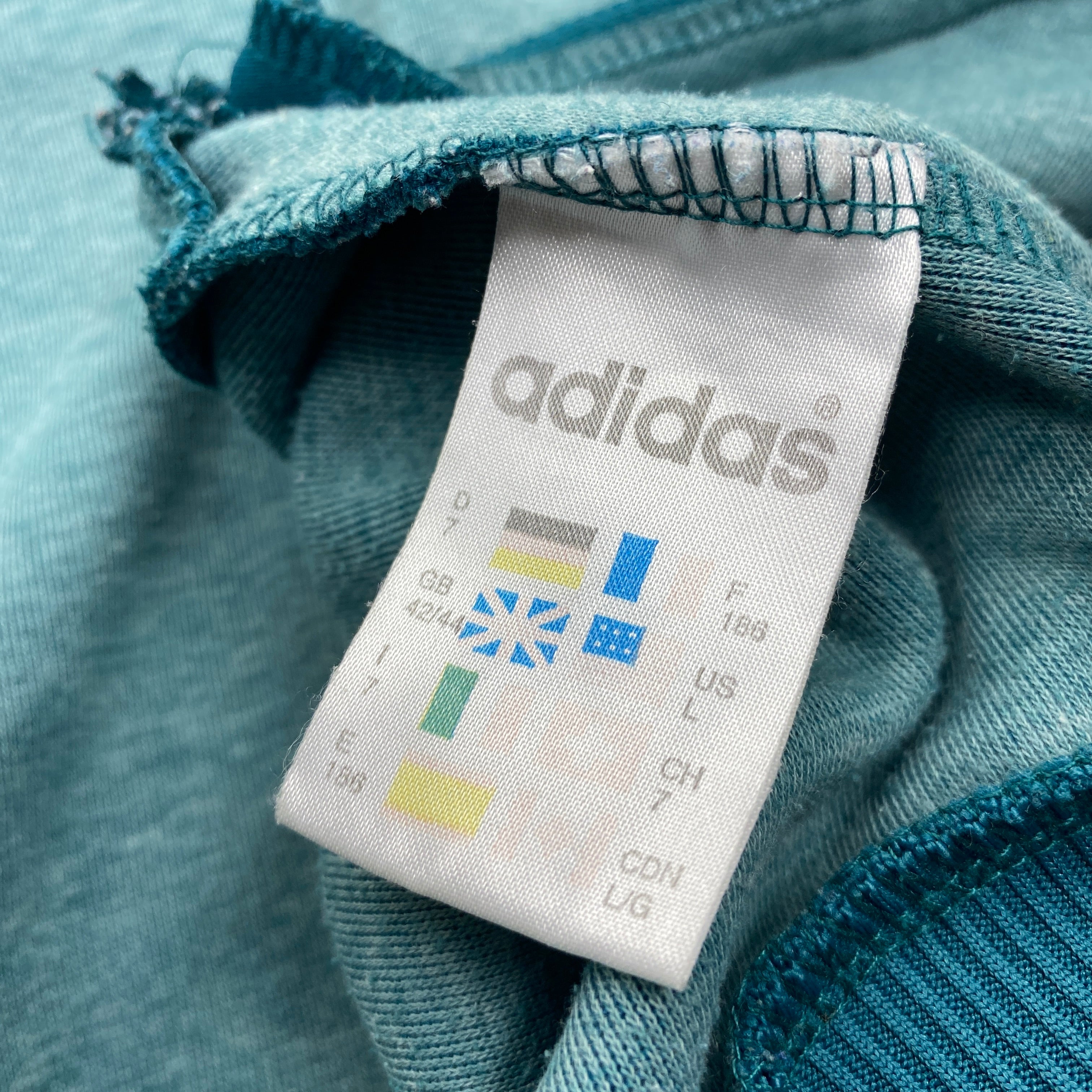 Adidas Vintage Track Jacket, Size L, Unika, No 23, 90’s