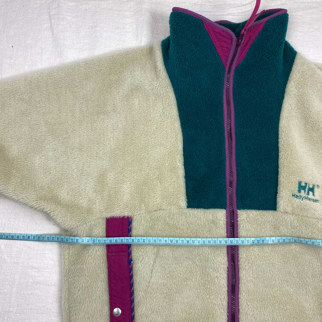 Helly Hansen Vintage Fleece Jacket, Size M, Polar Fleece, 90’s