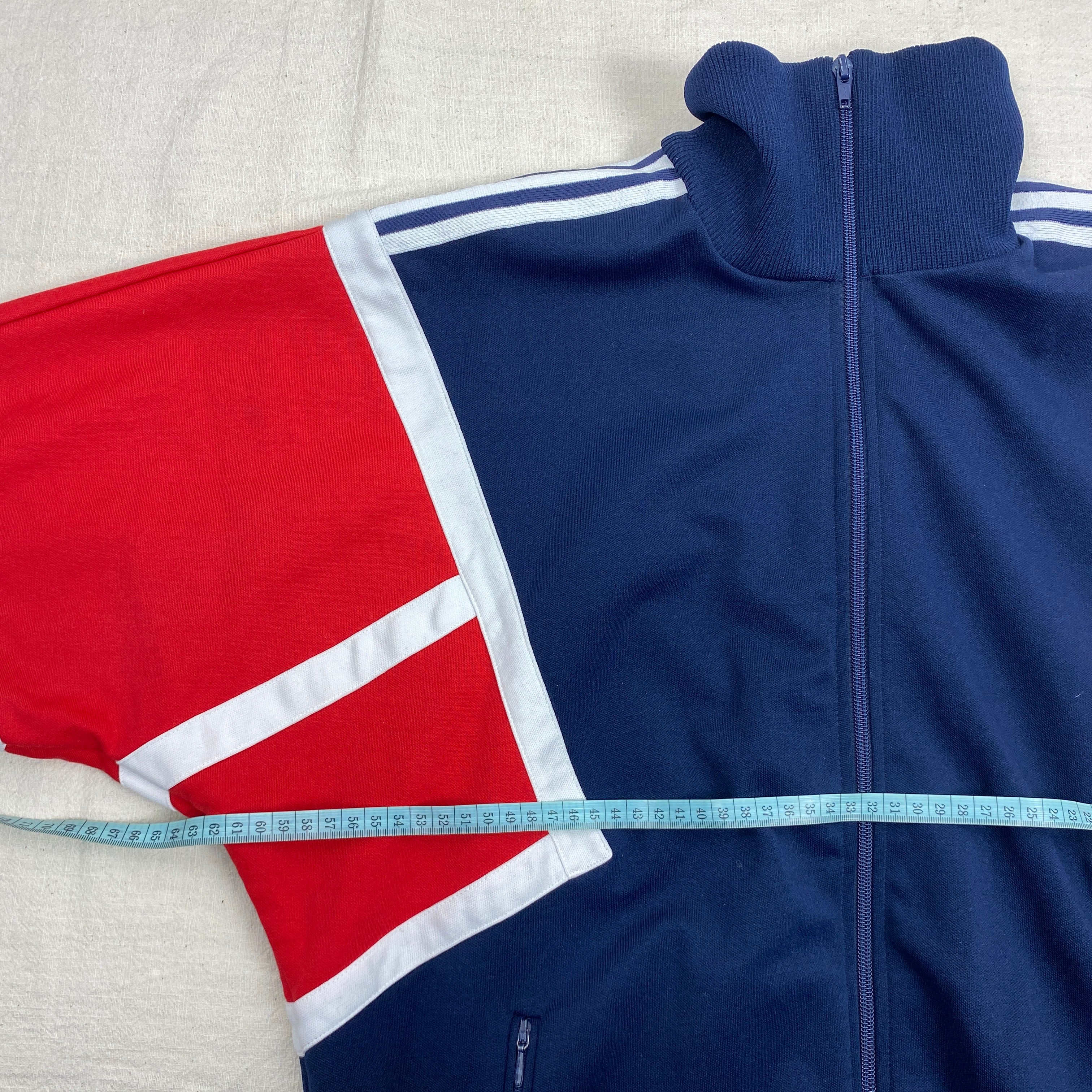 Adidas Vintage Track Jacket, Size M, Made in Hungary, 70’s/80’s