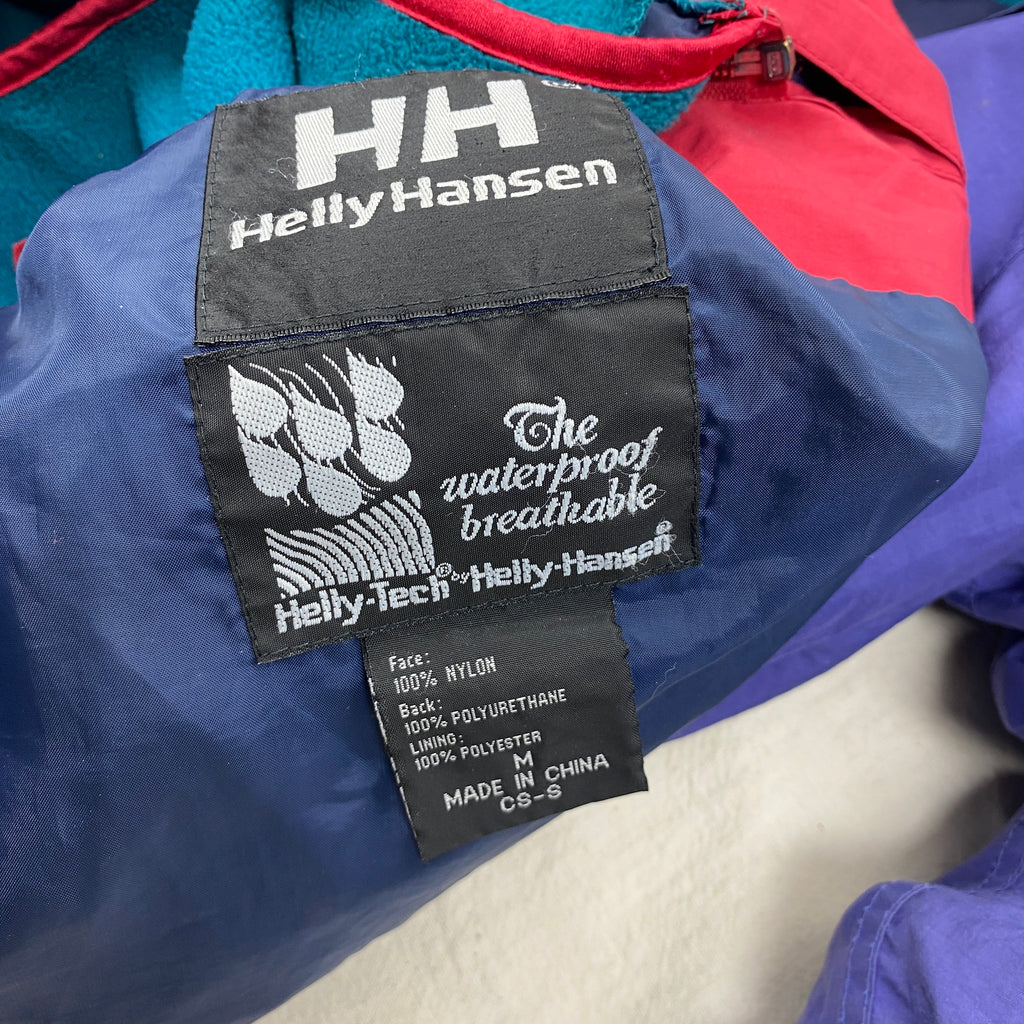 Helly Hansen Jacket, Fleece Lined, Size M, Vintage 90's Retro Jacket