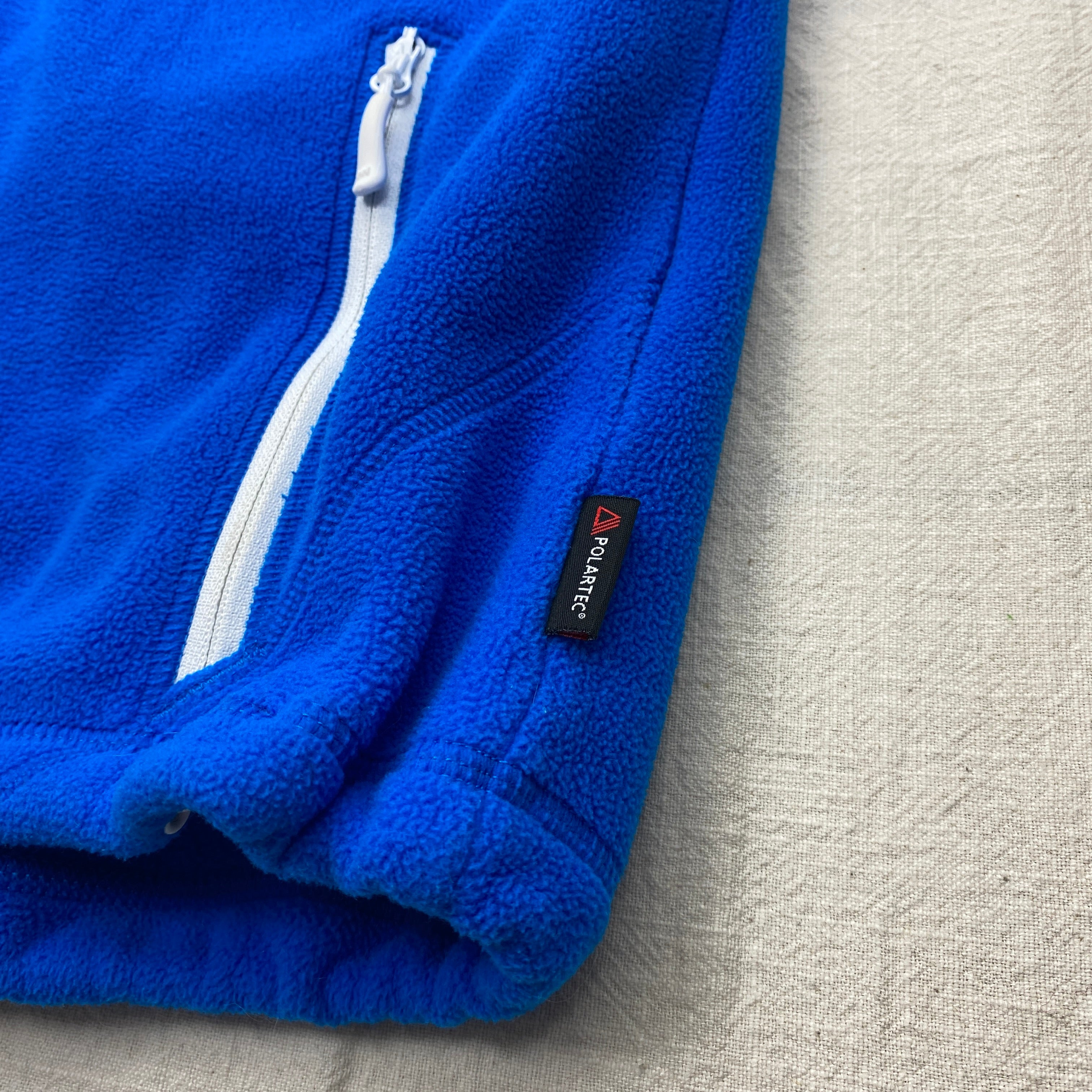 Helly Hansen Vintage Fleece Jacket, Size XL Slim Fit, Danish Royal Yacht Club, Y2K