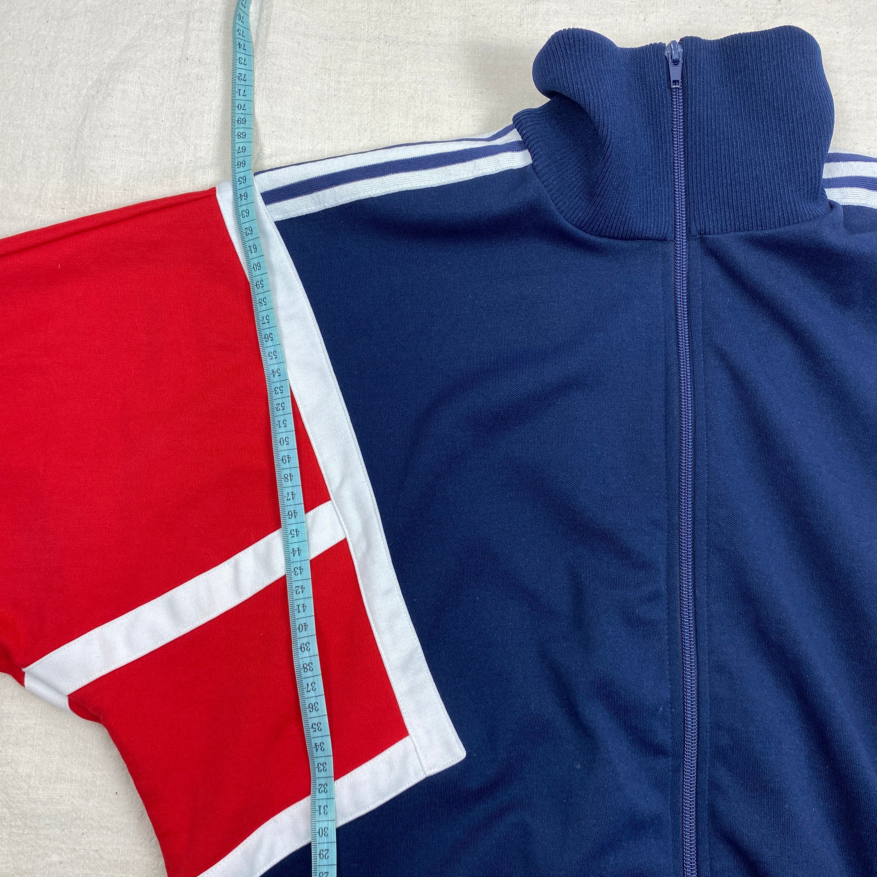 Adidas Vintage Track Jacket, Size M, Made in Hungary, 70’s/80’s