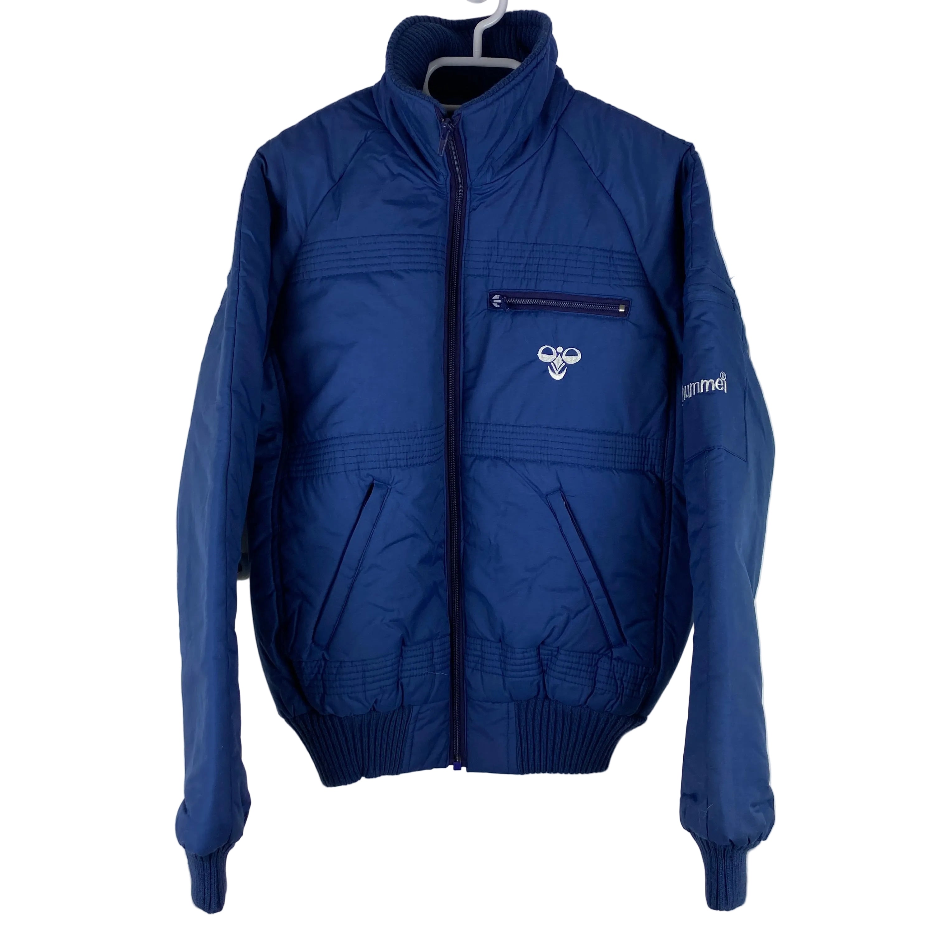 Hummel Jacket, Vintage 80’s/90’s, Str. XS. Retro Danish Puf Jacket