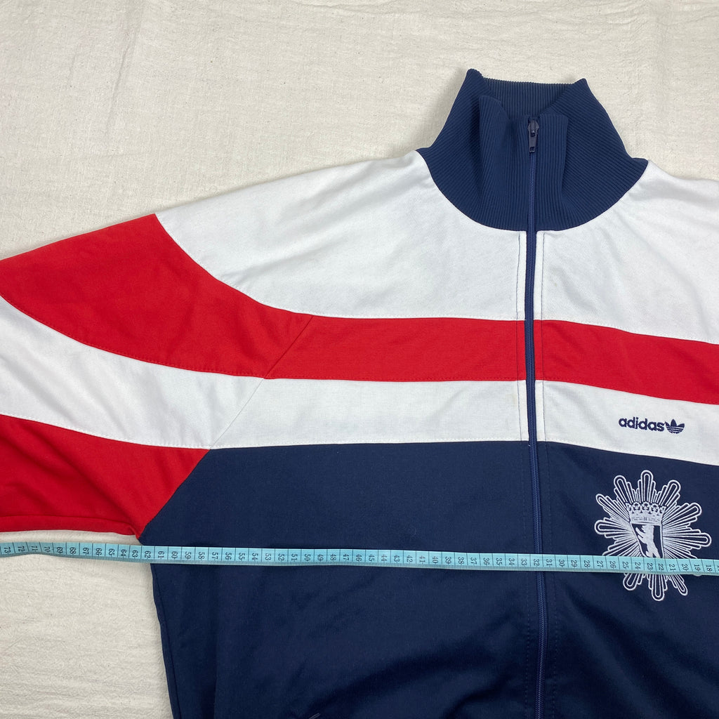 Adidas Vintage Track Jacket, Size XL, Berlin, Made in West Germany, 80’s/90’s
