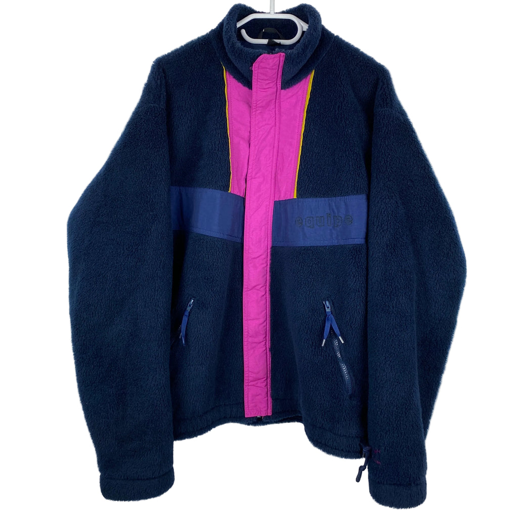 Helly Hansen Vintage Fleece Jacket, Size M, Polar Fleece, 90’s