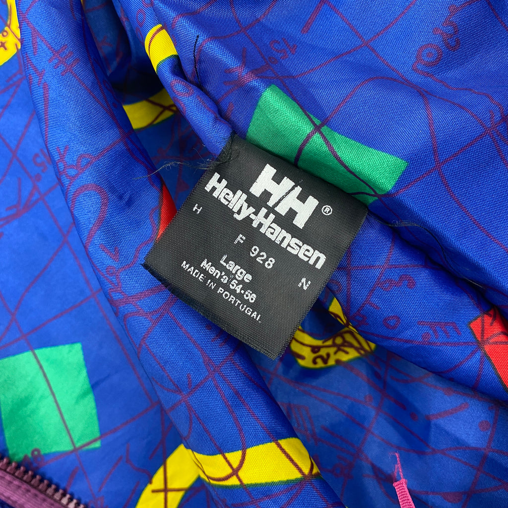 Helly Hansen Vintage Fleece Jacket, Size L, Polar Fleece, 90’s