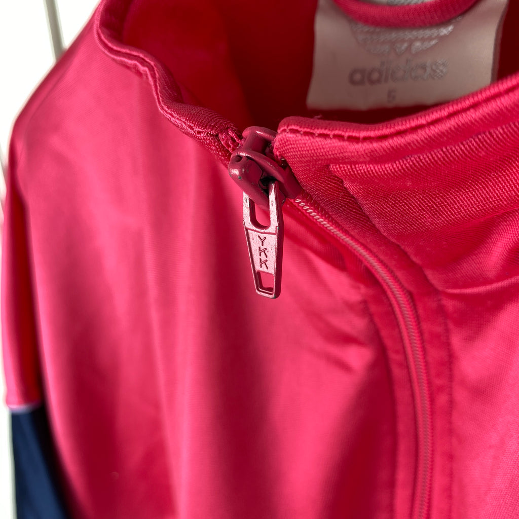 Adidas Vintage Track Jacket, Size S, Rare, Pink, 90’s